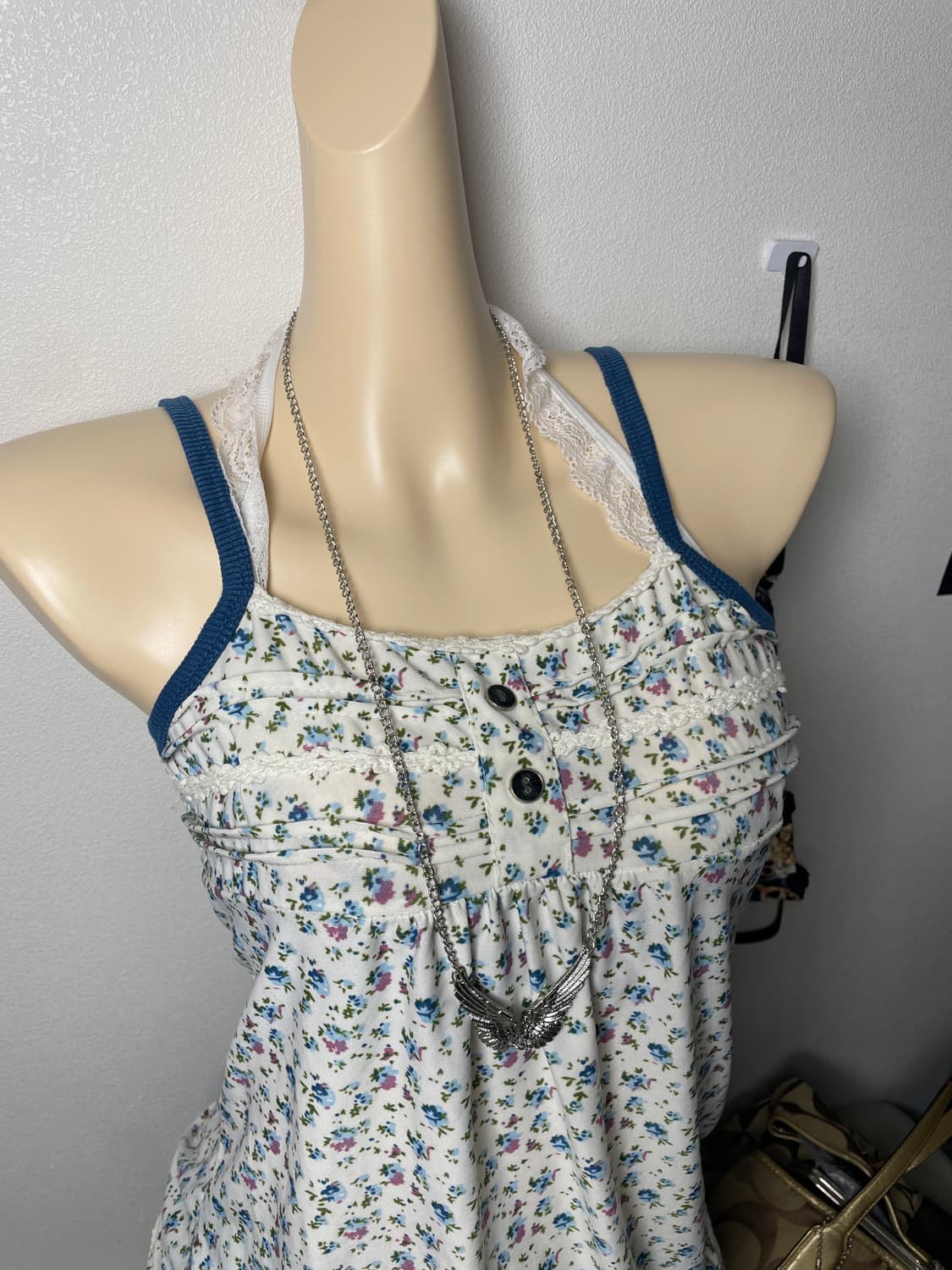 빈티지 슬리브리스 꽃무늬  상품이미지2