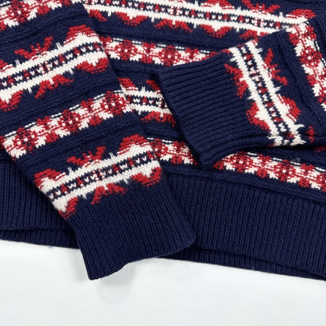 타미힐피거 플래그 노르딕 헤비 울 니트 (L) 상품이미지3