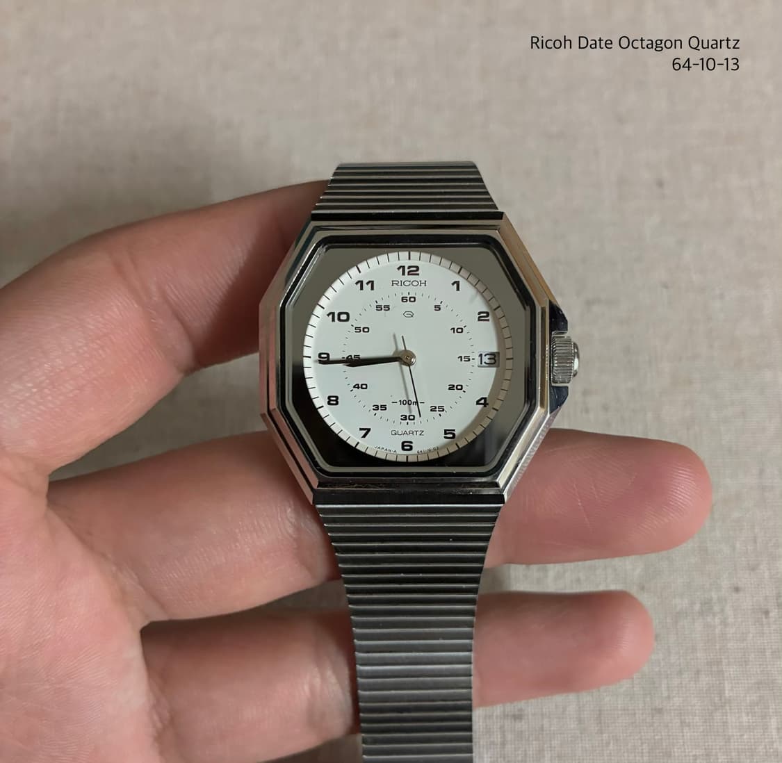 1980s Ricoh Date Octagon Riquartz 상품이미지8