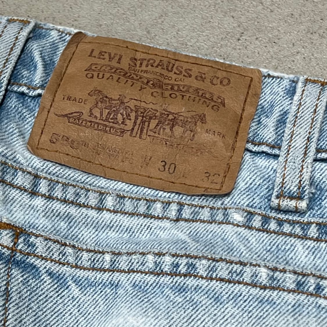 리바이스 550 오렌지탭 데님팬츠 s10122 상품이미지5