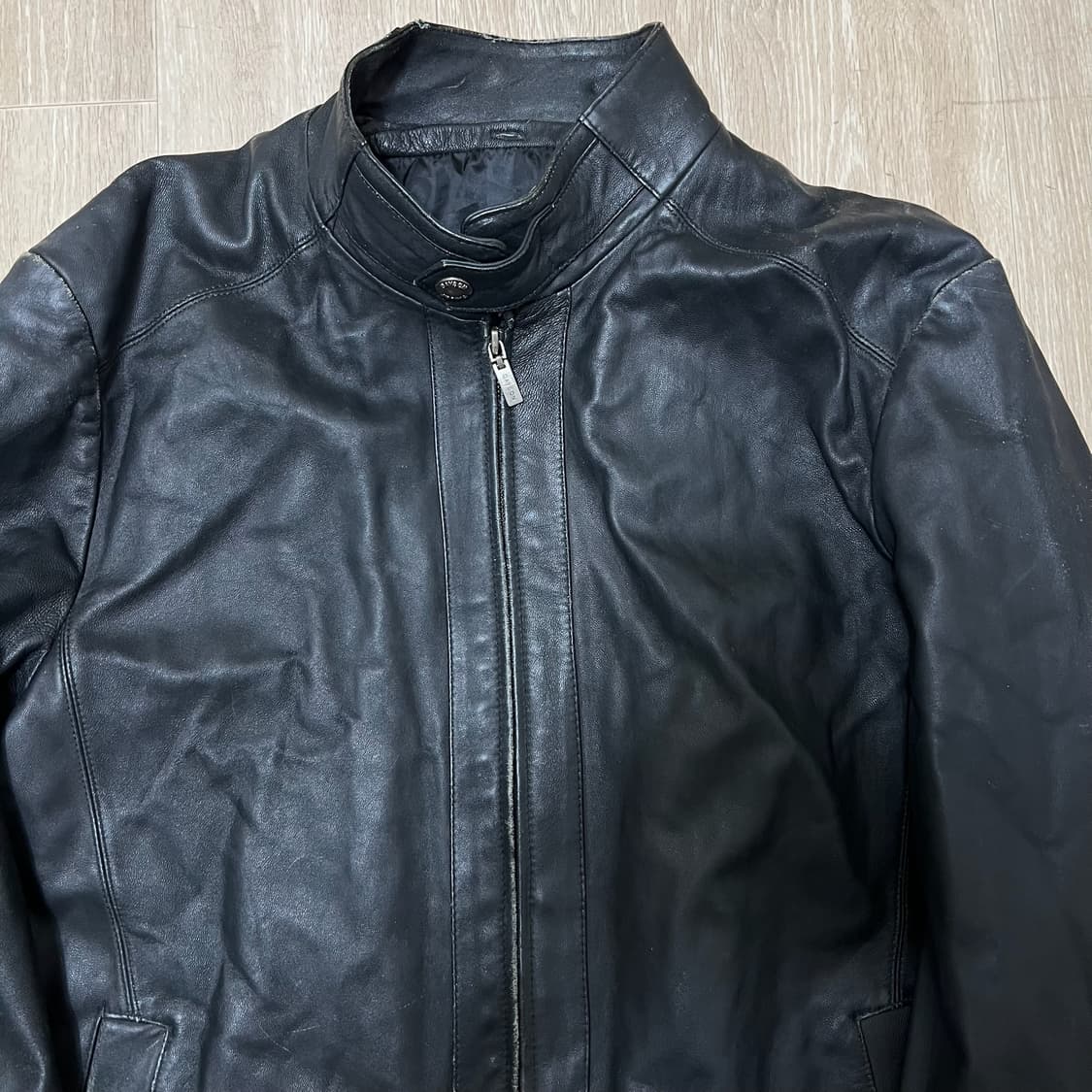 데이즈온 남성 천연 양가죽 라이더 가죽자켓 XL/105  상품이미지2