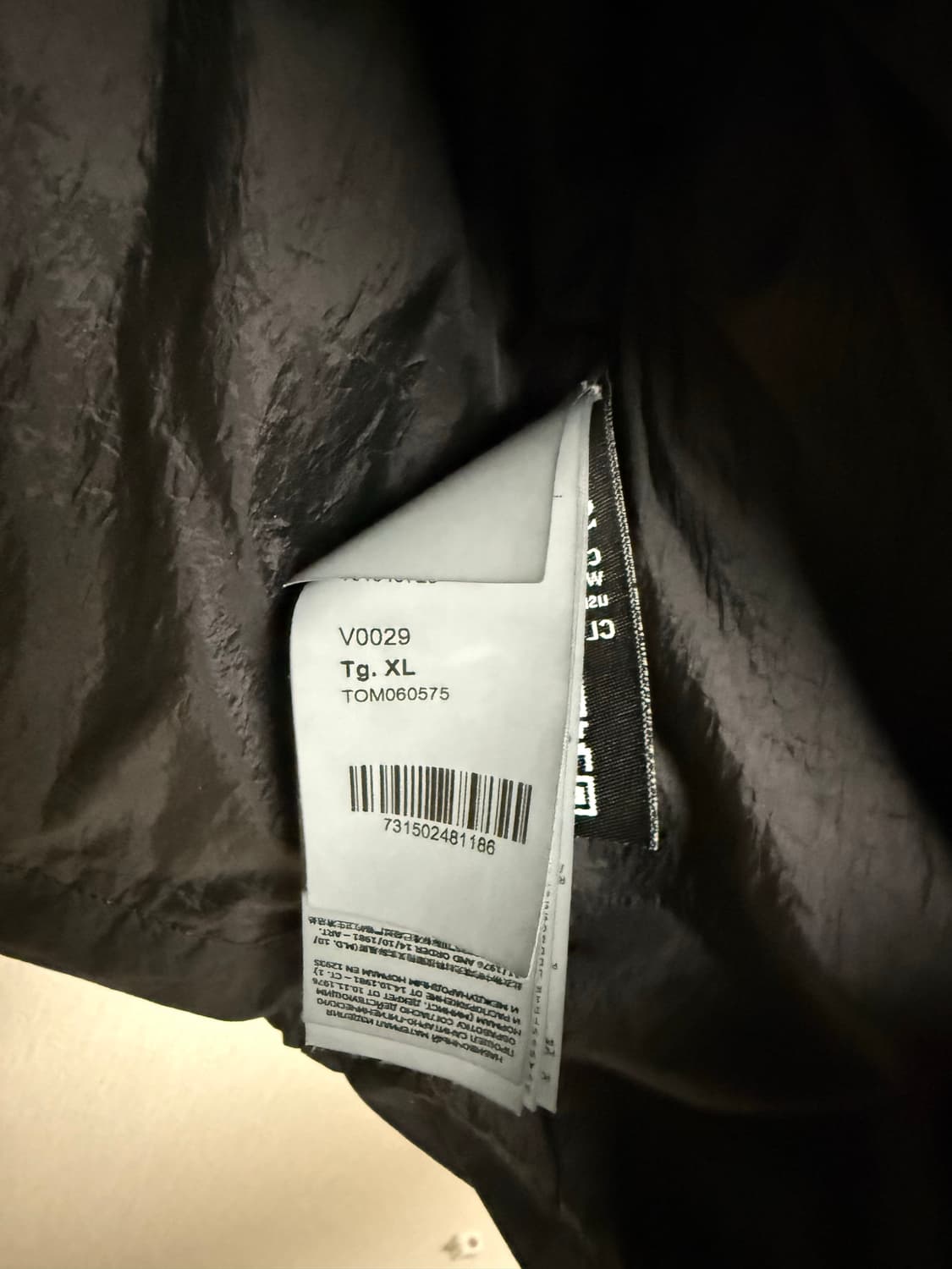 스톤아일랜드 20fw 크랭클립스 후드패딩 상품이미지5