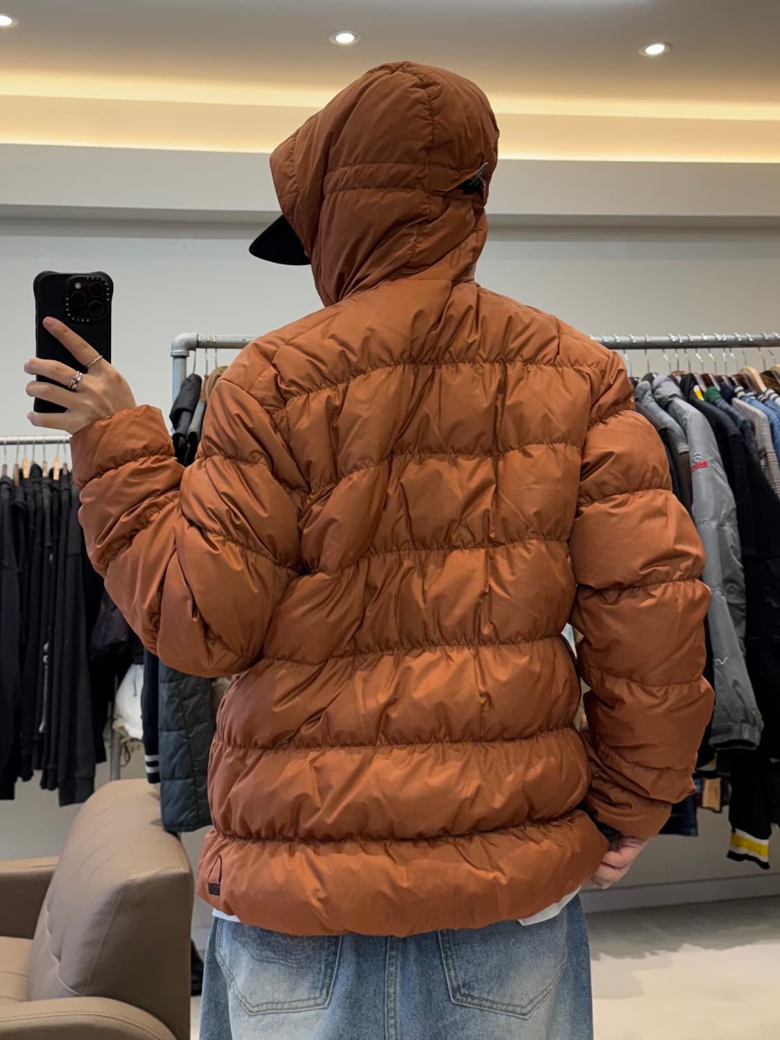 시에라디자인 후드 경량 패딩 상품이미지7