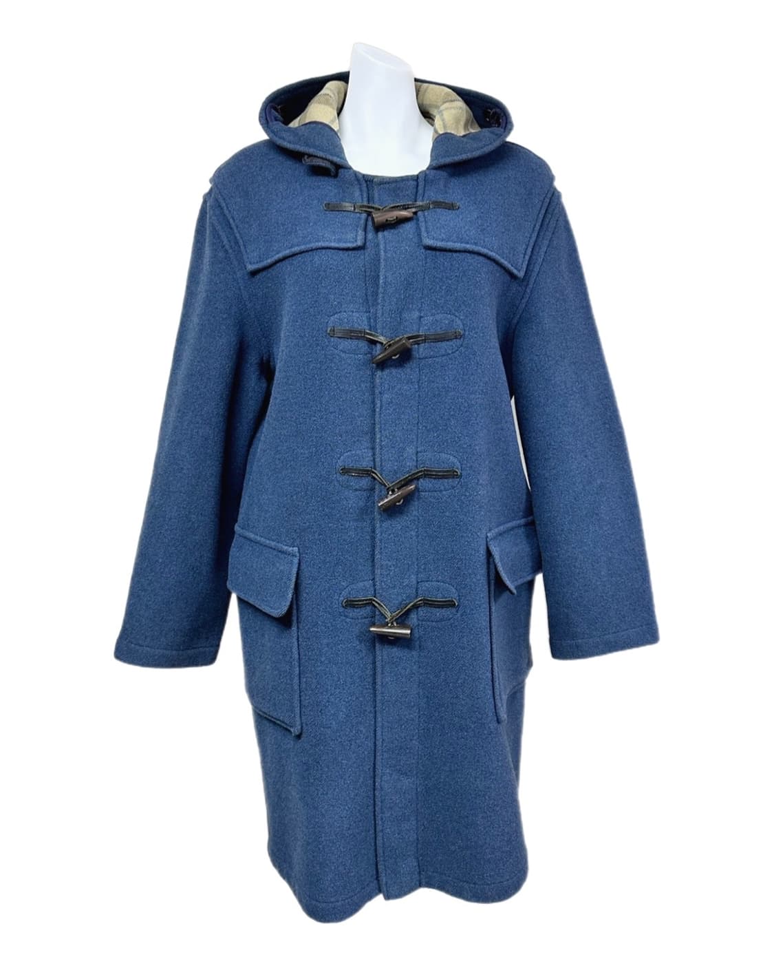 90s 글로버올 울 후드 더플코트 상품이미지1