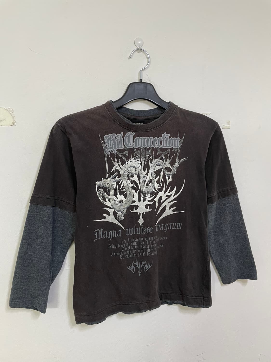 Hit Connection 레이어드 긴팔 티셔츠 상품이미지1