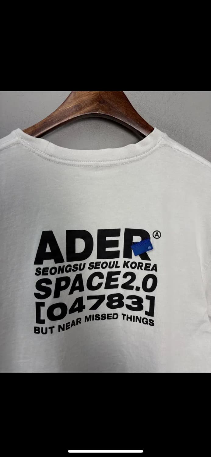 아더에러 성수 그래픽 화이트 반팔 H2520 상품이미지5