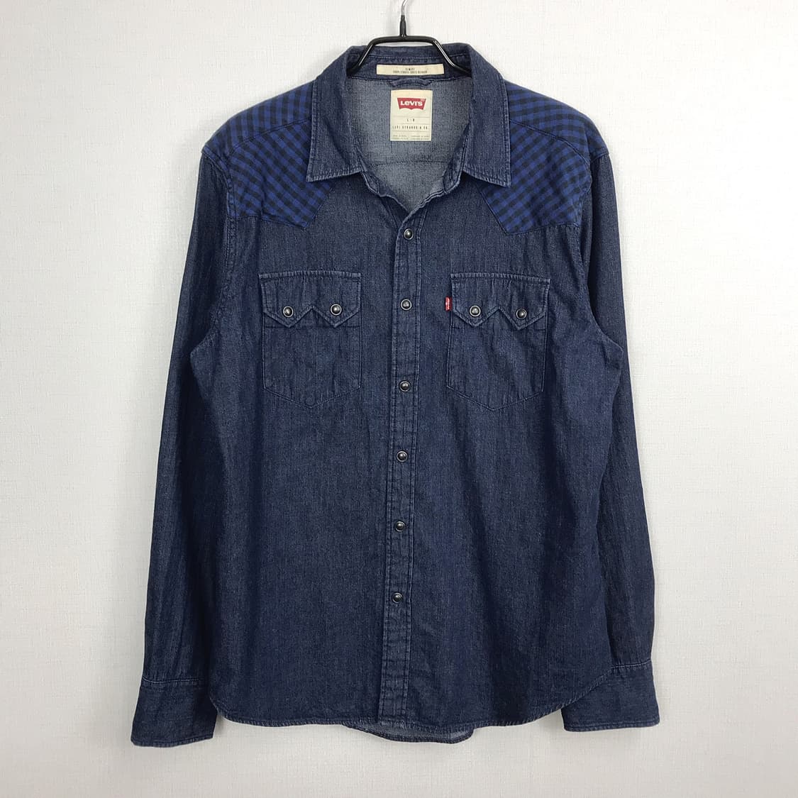 리바이스 levi's 데님 셔츠 남방 남성L (100) 상품이미지2