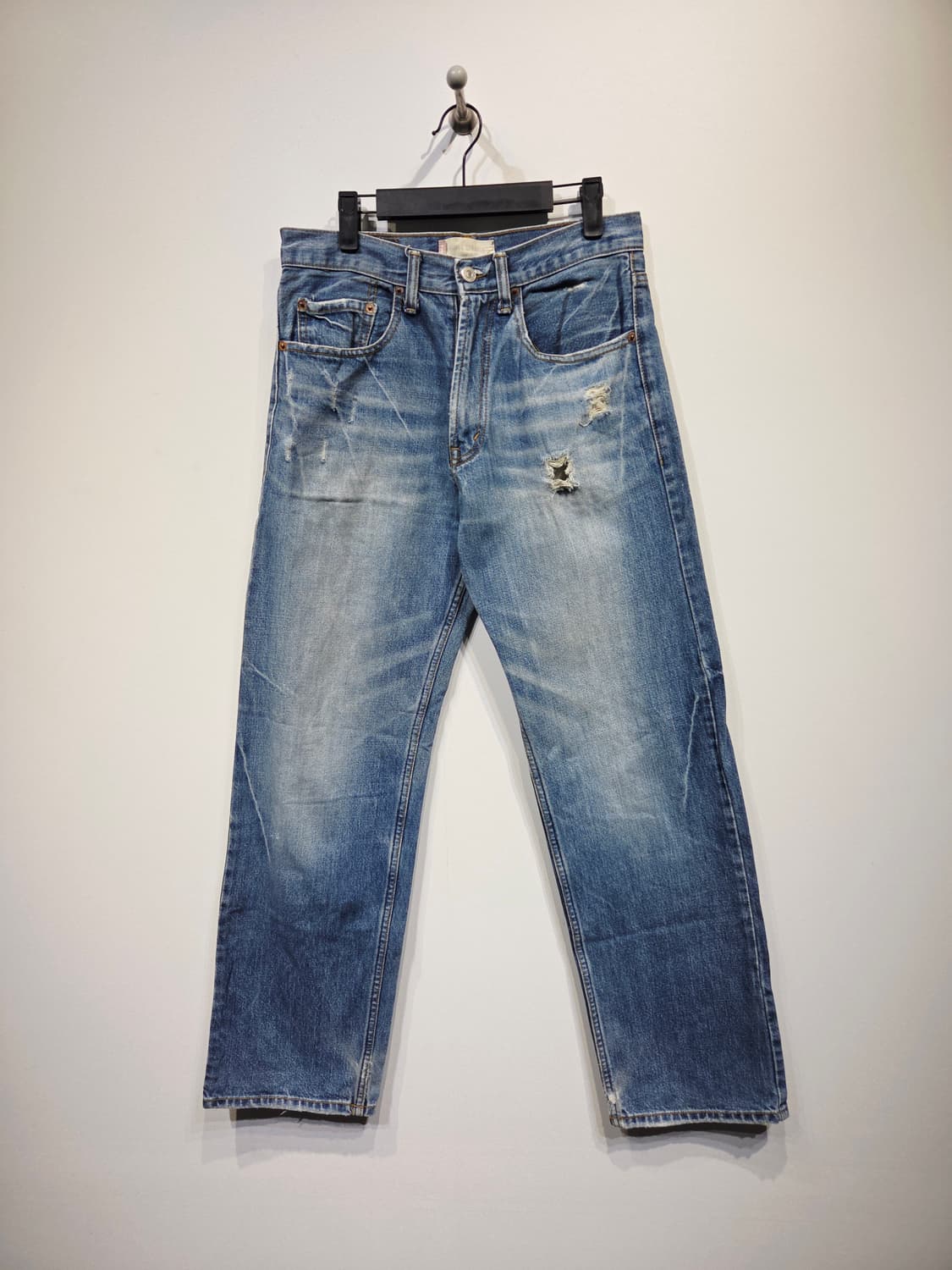 리바이스(Levi's) 569 루즈 스트레이트 디스트로이드 데님 팬츠 상품이미지1