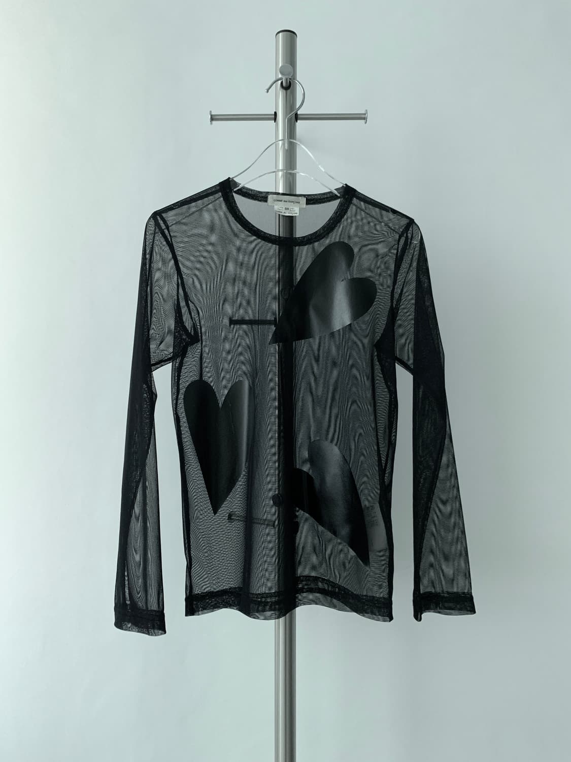 Heart Mesh T-shirt 상품이미지3