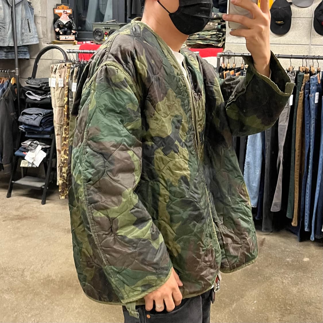 빈티지 밀리터리 퀼팅 라이너 (110) 상품이미지2