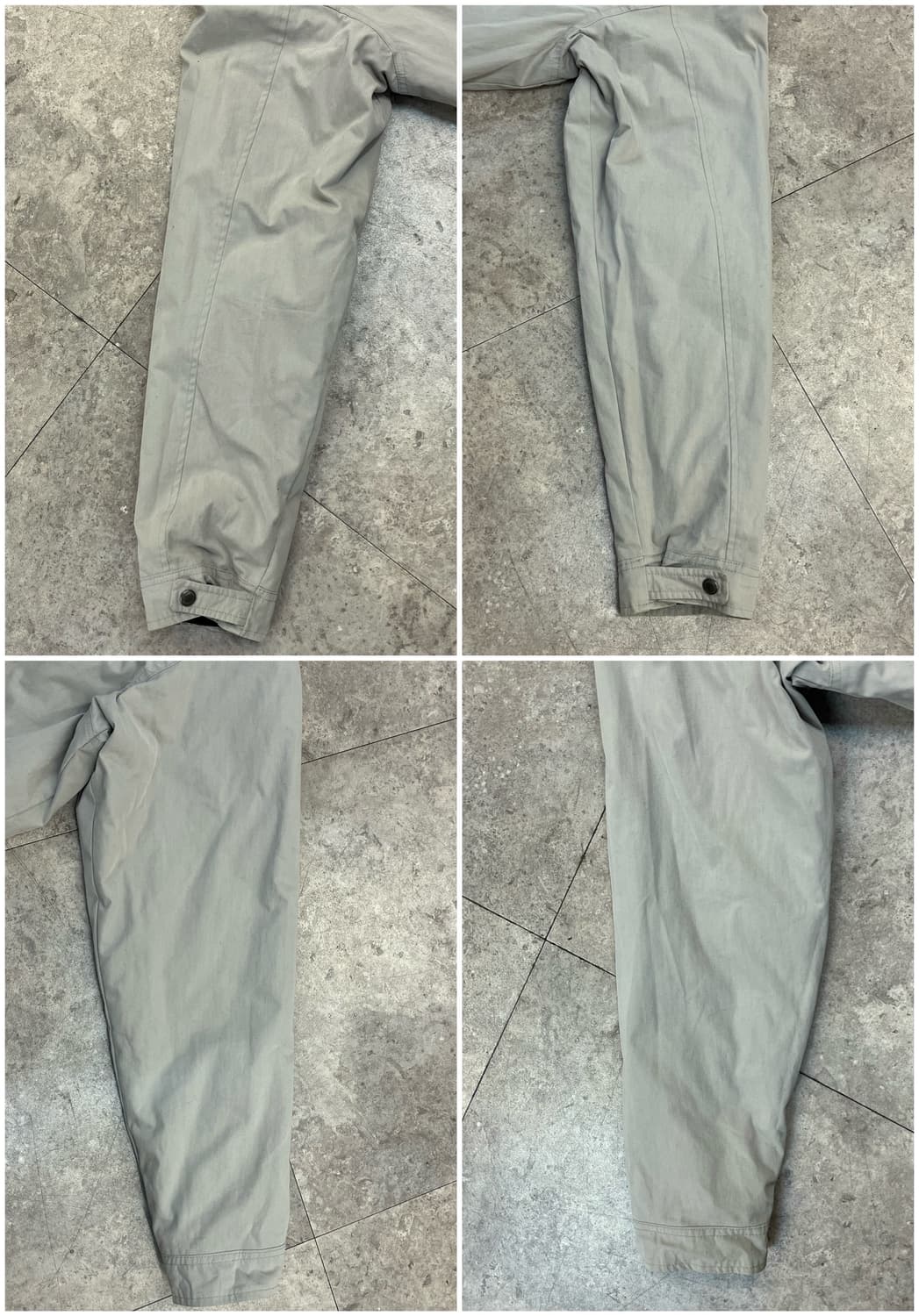 예일 리버시블 퀄팅 자켓 블랙/그레이 L #csz2214 상품이미지8