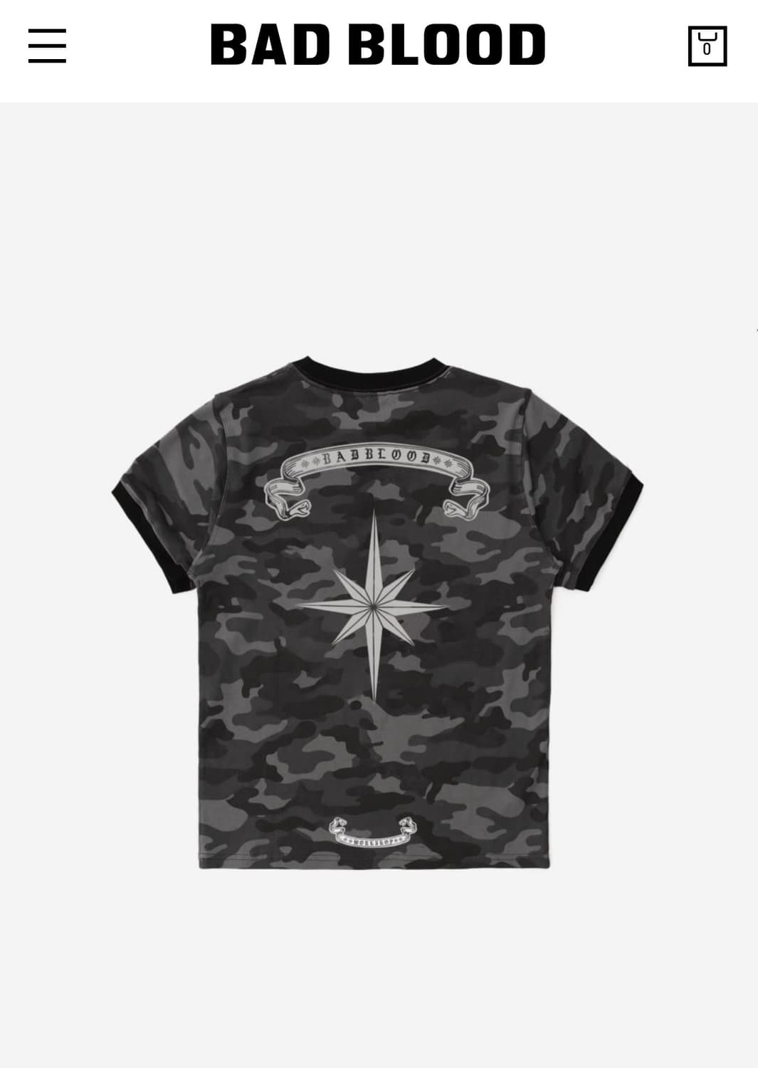 배드블러드 카고 반팔  상품이미지2