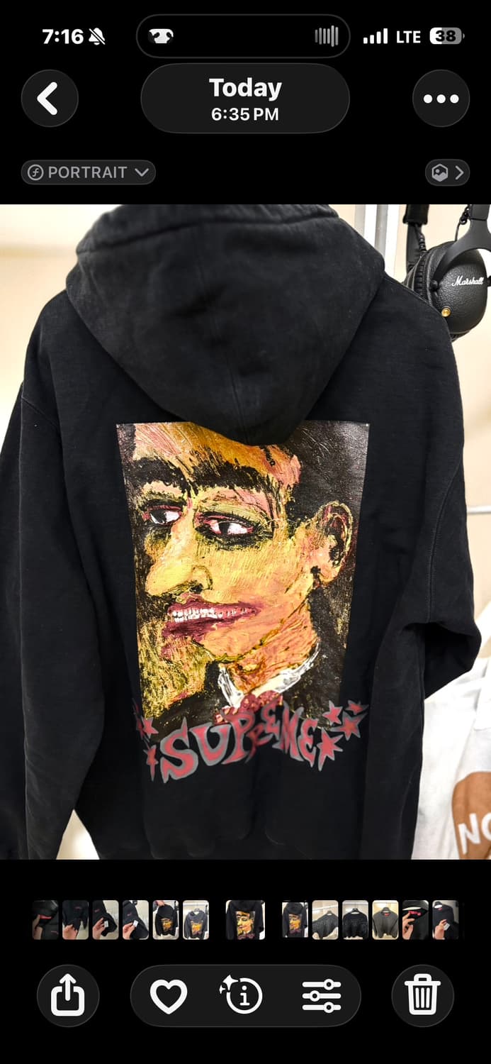 슈프림 [정품] tabboo! 콜라보 후드티 (시세 72만) L(105) 상품이미지10