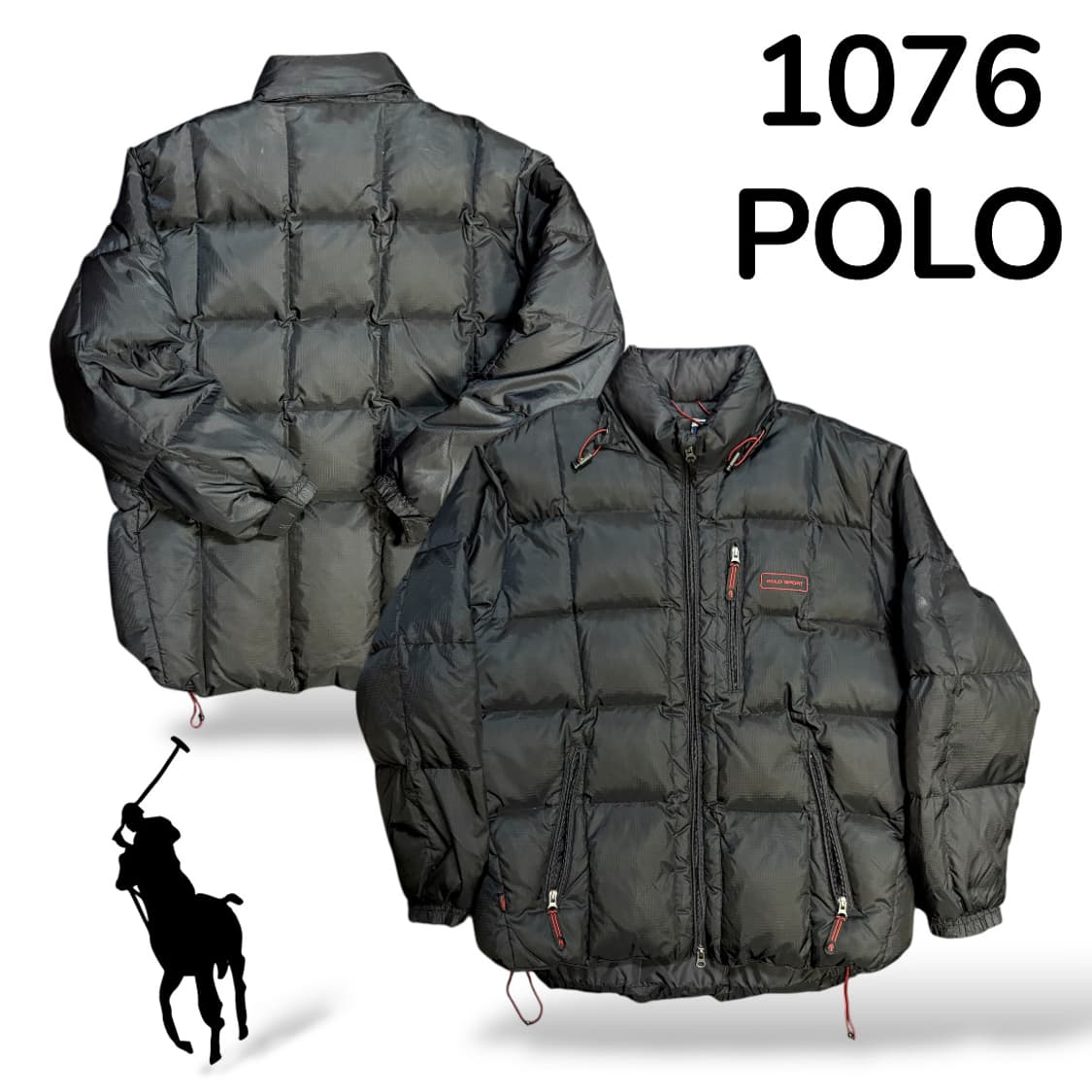 폴로 스포츠 패딩 90s L 상품이미지1