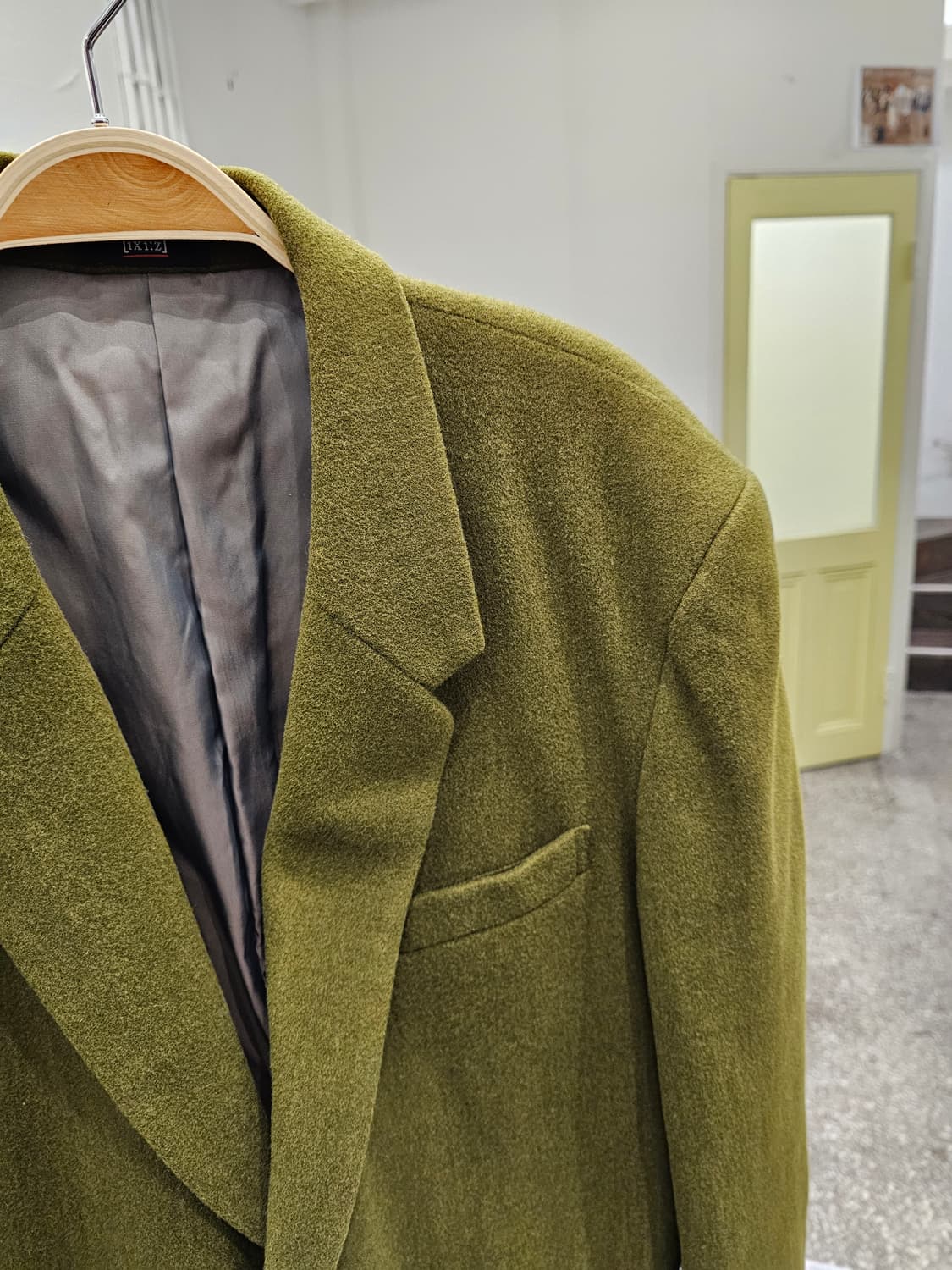 Ixi:z 익시즈 00's 올리브그린 울자켓 상품이미지8