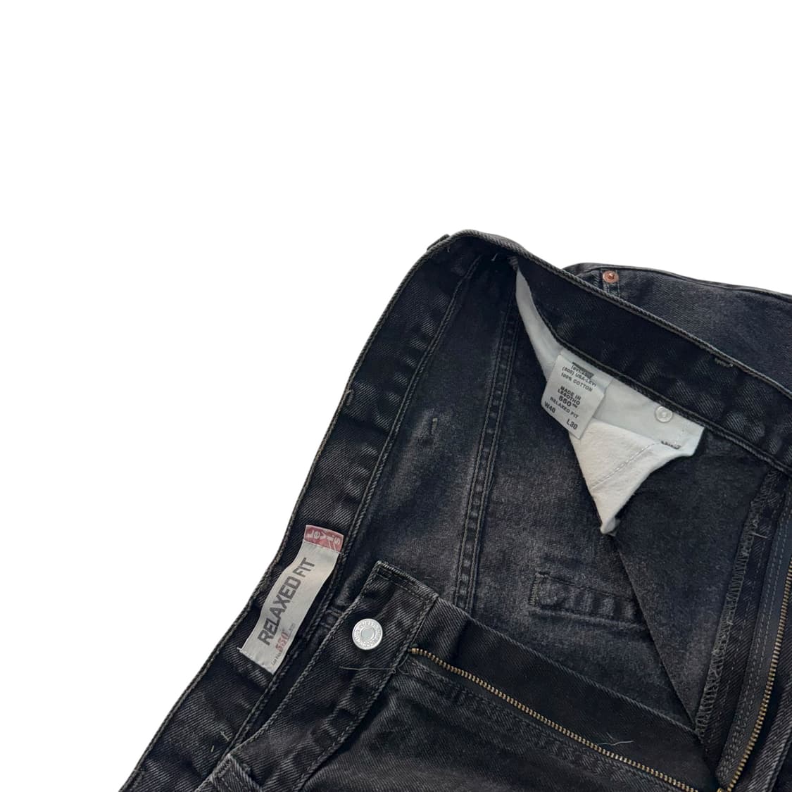 [40] 리바이스 550 블랙진 데님 청바지 [lv1076] 상품이미지4