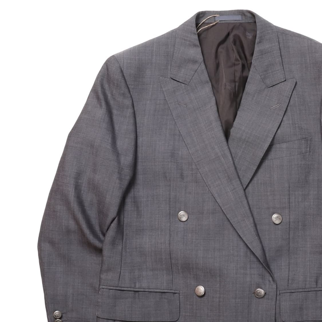 Burberry Gold Button Double Blazer 상품이미지2