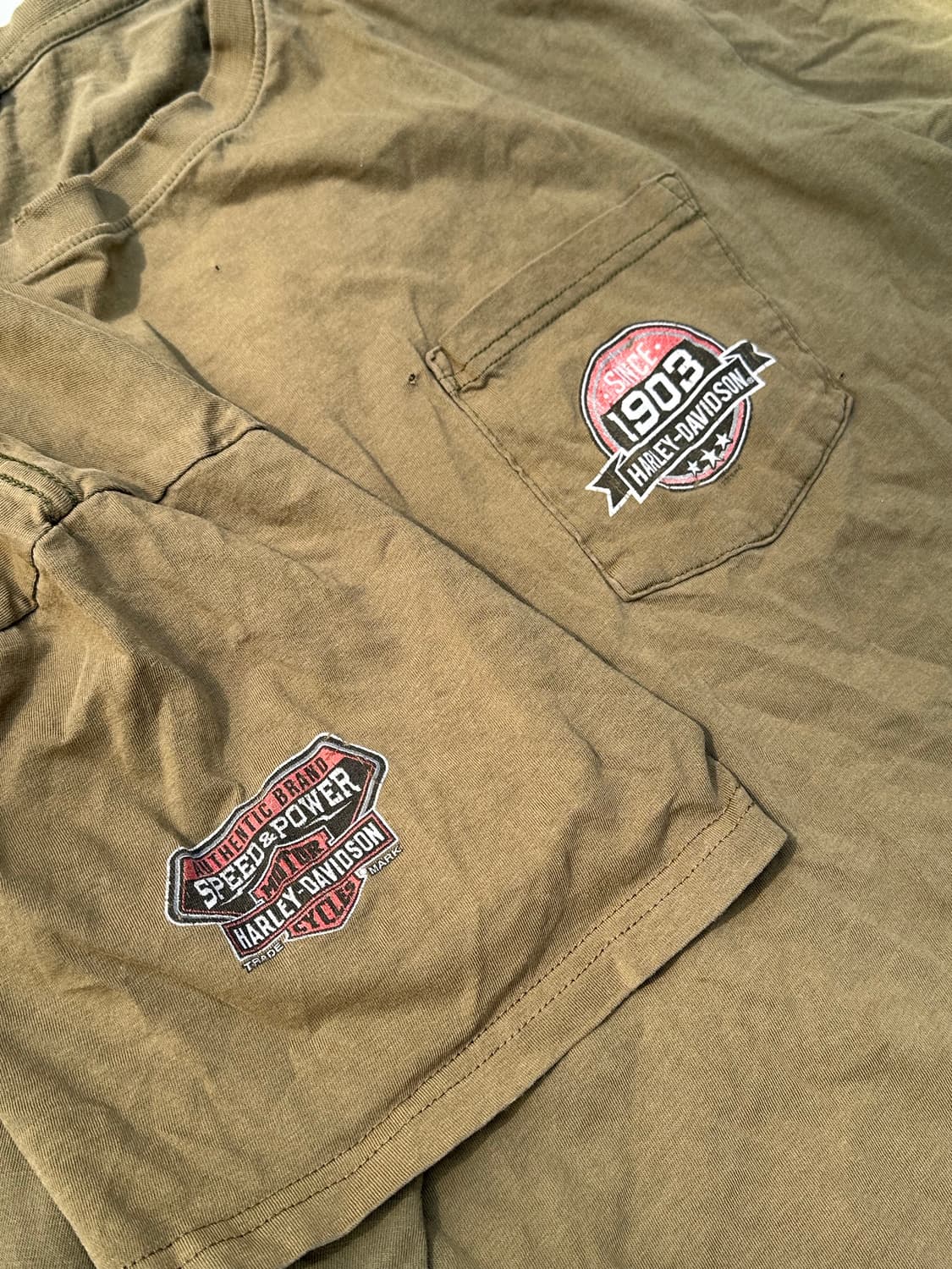 [할리데이비슨] •Vintage Motorcycles Tee 상품이미지2