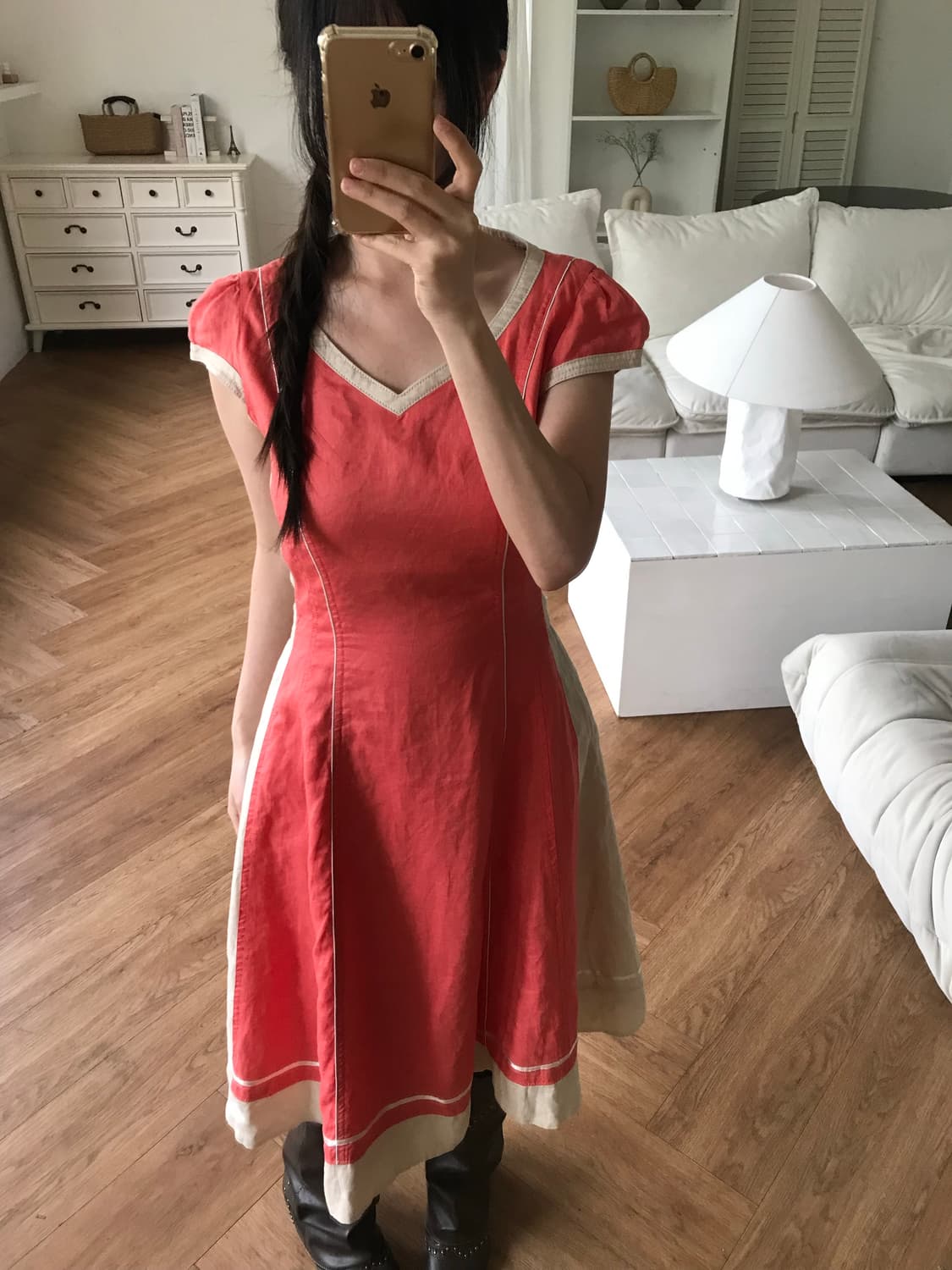 vintage strap one-piece 상품이미지7