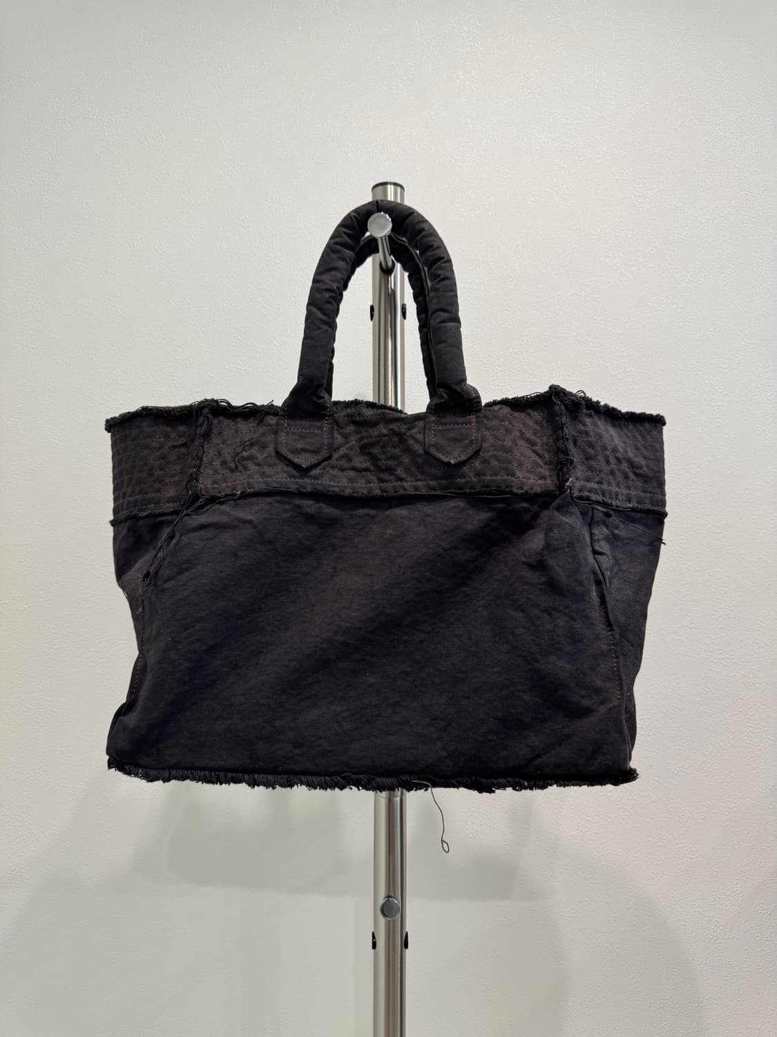 꼼데가르송 코튼 raw cut 토트백 상품이미지2