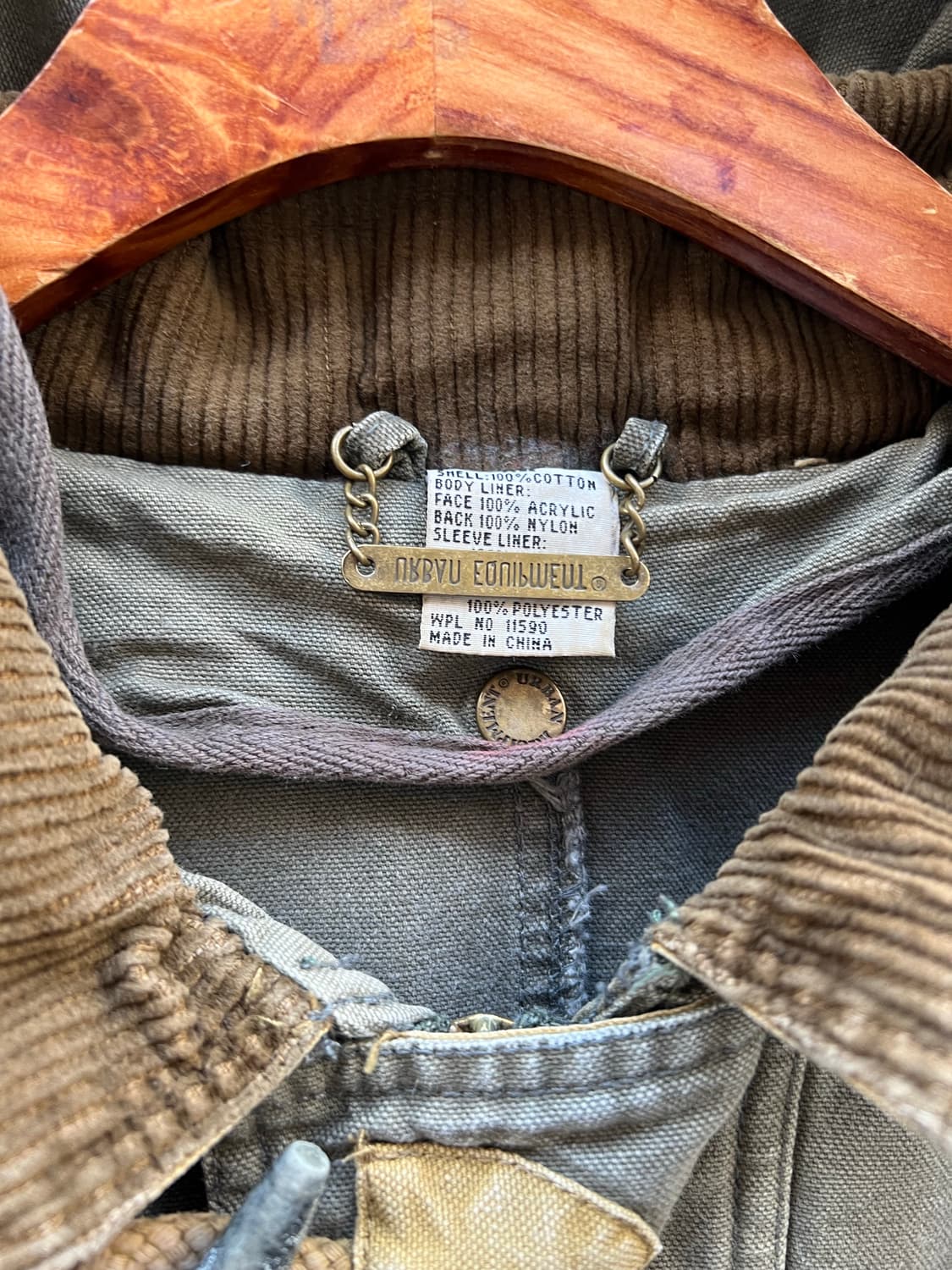 1980/90s URBAN EQUIPMENT 빈티지 덕캔버스 더플워크자켓 상품이미지7