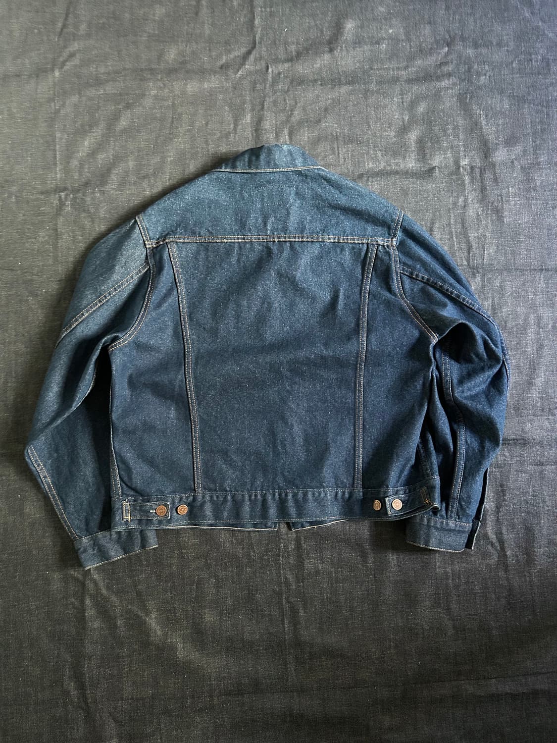 8~90s Sears Roebucks 데님 워크자켓 Made in USA 상품이미지7