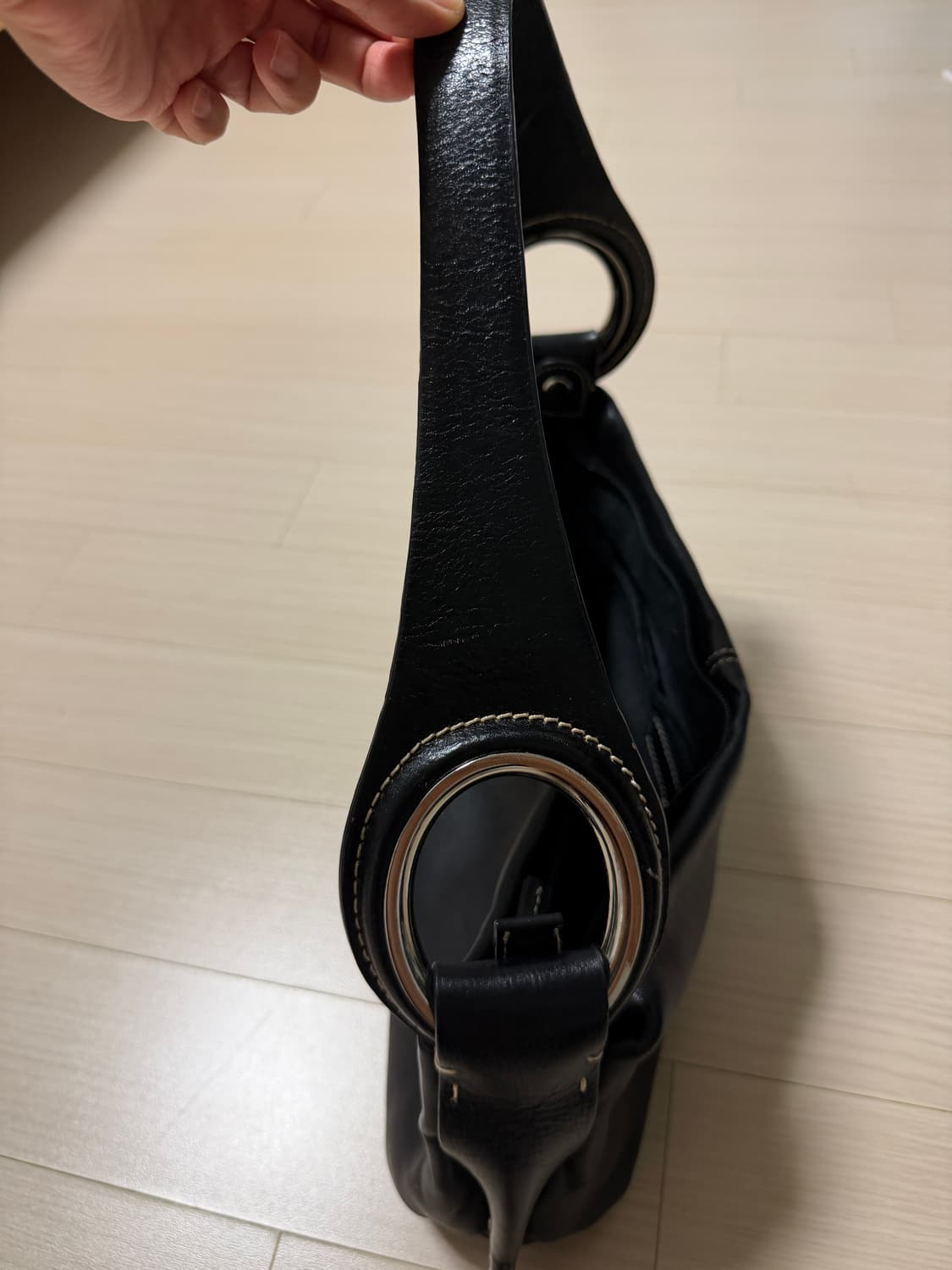 LUNA BORSA 빈티지 레더백 상품이미지3