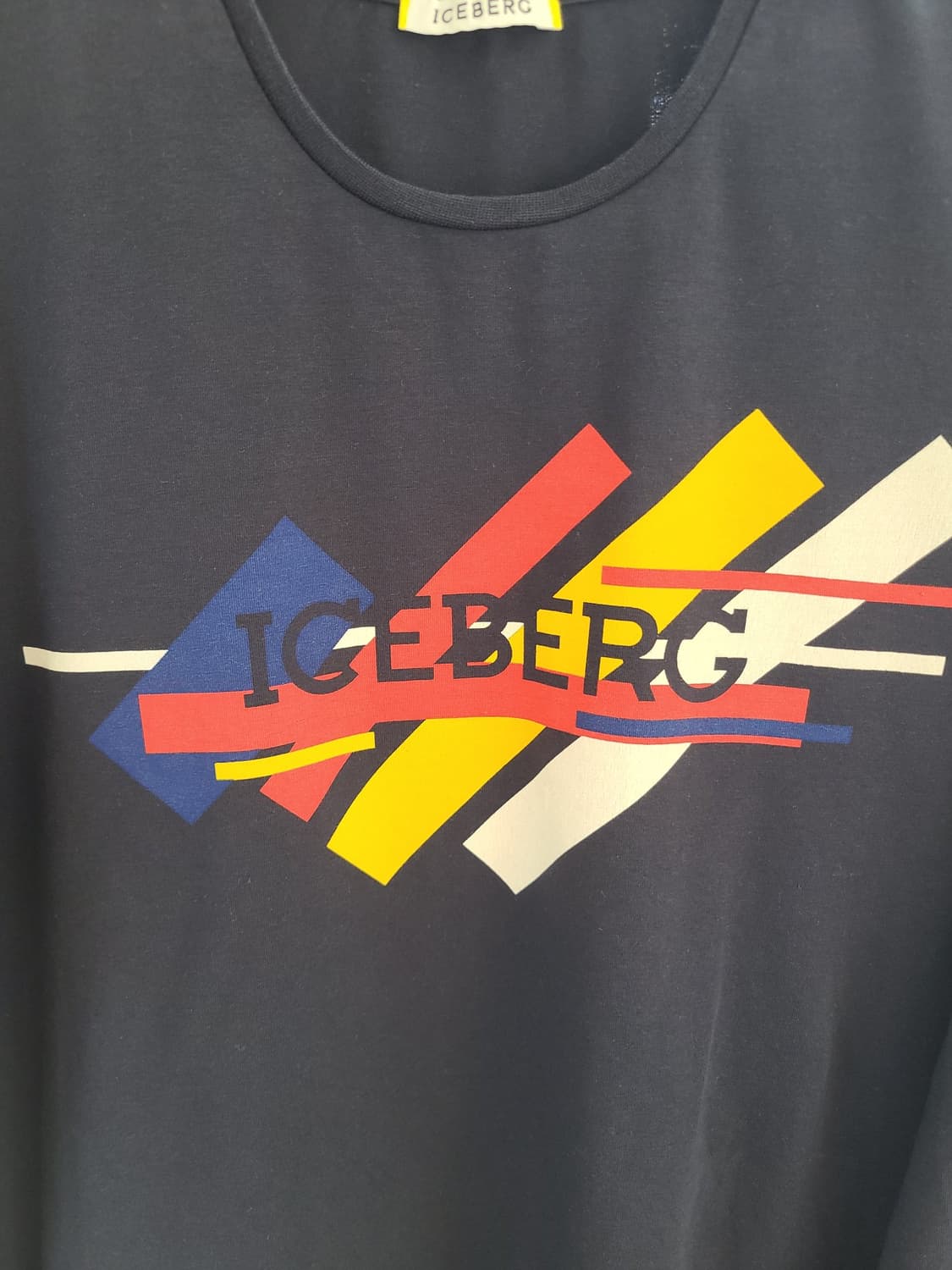 아이스버그(ICEBERG) 남성 그래픽 롱슬리브 티셔츠 상품이미지3