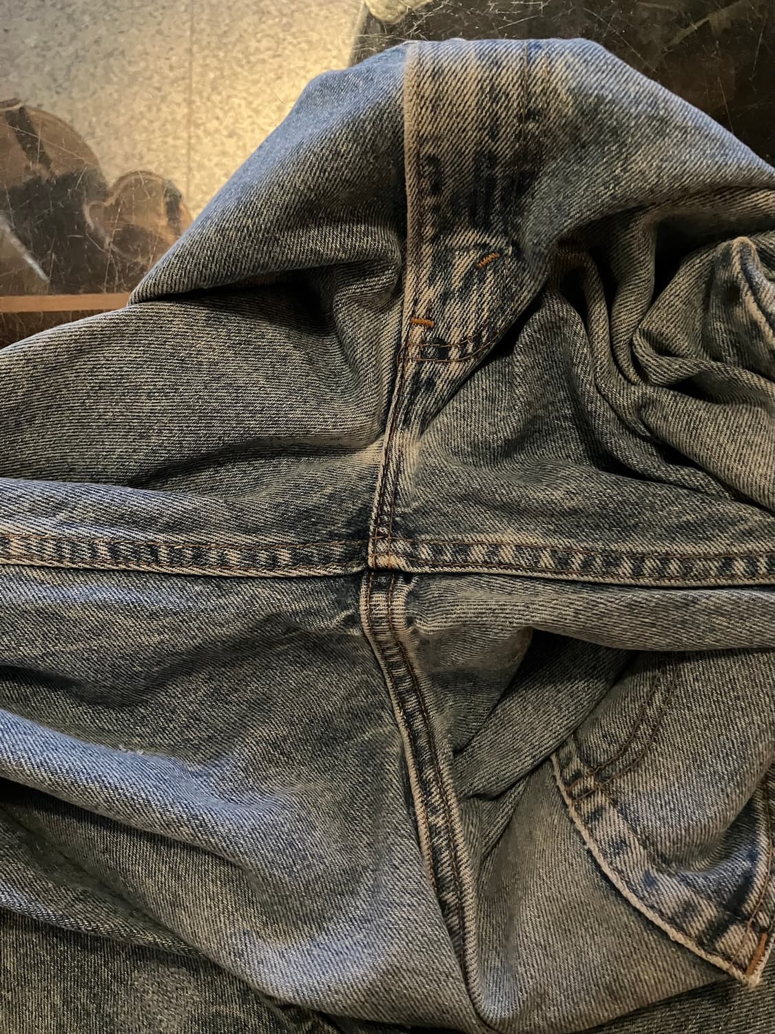 90s USA 빈티지 리바이스 517 부츠컷 데님 팬츠 상품이미지8