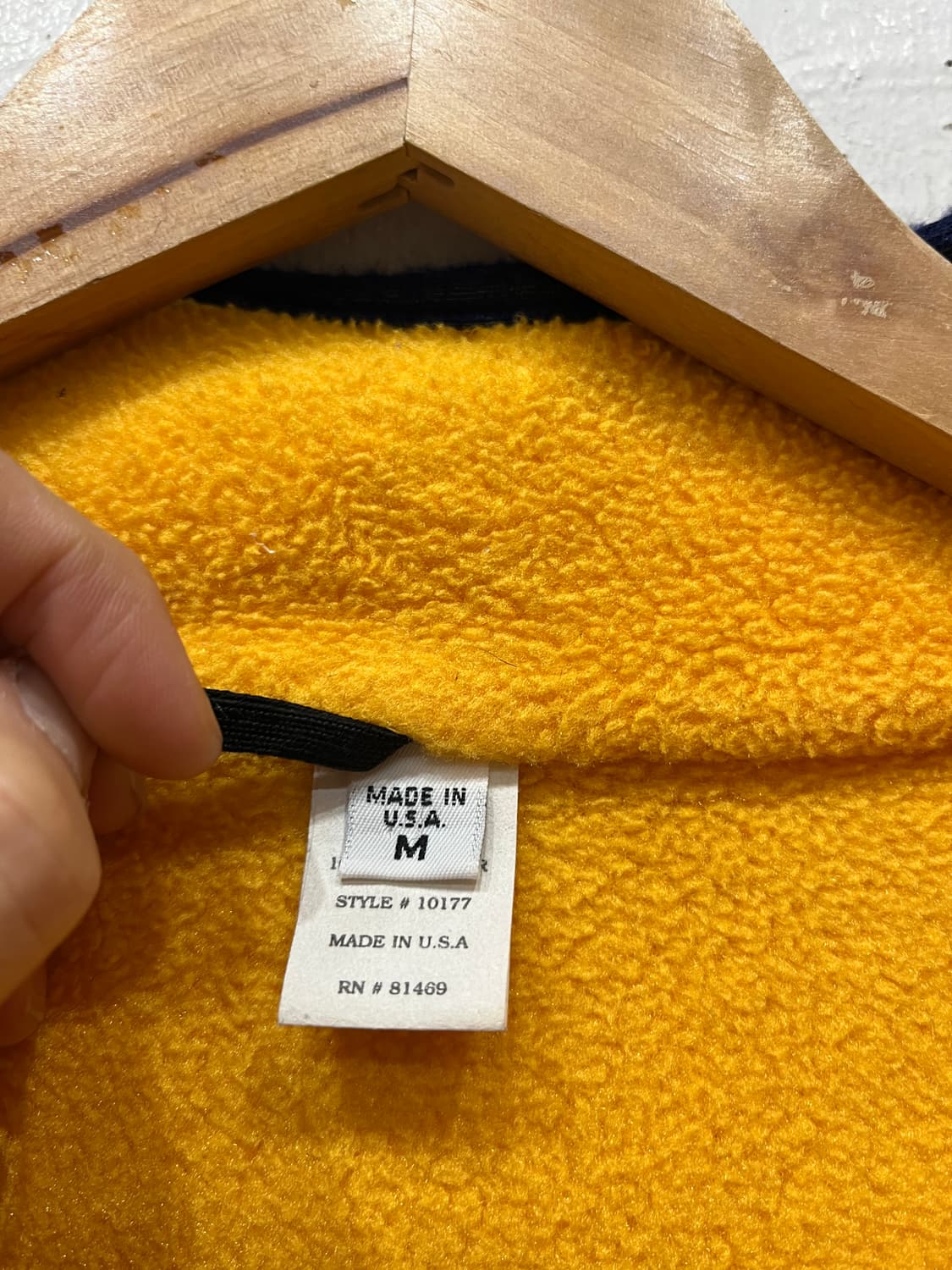 90s 펜필드 하프집업 아노락 플리스 Made in USA  상품이미지5