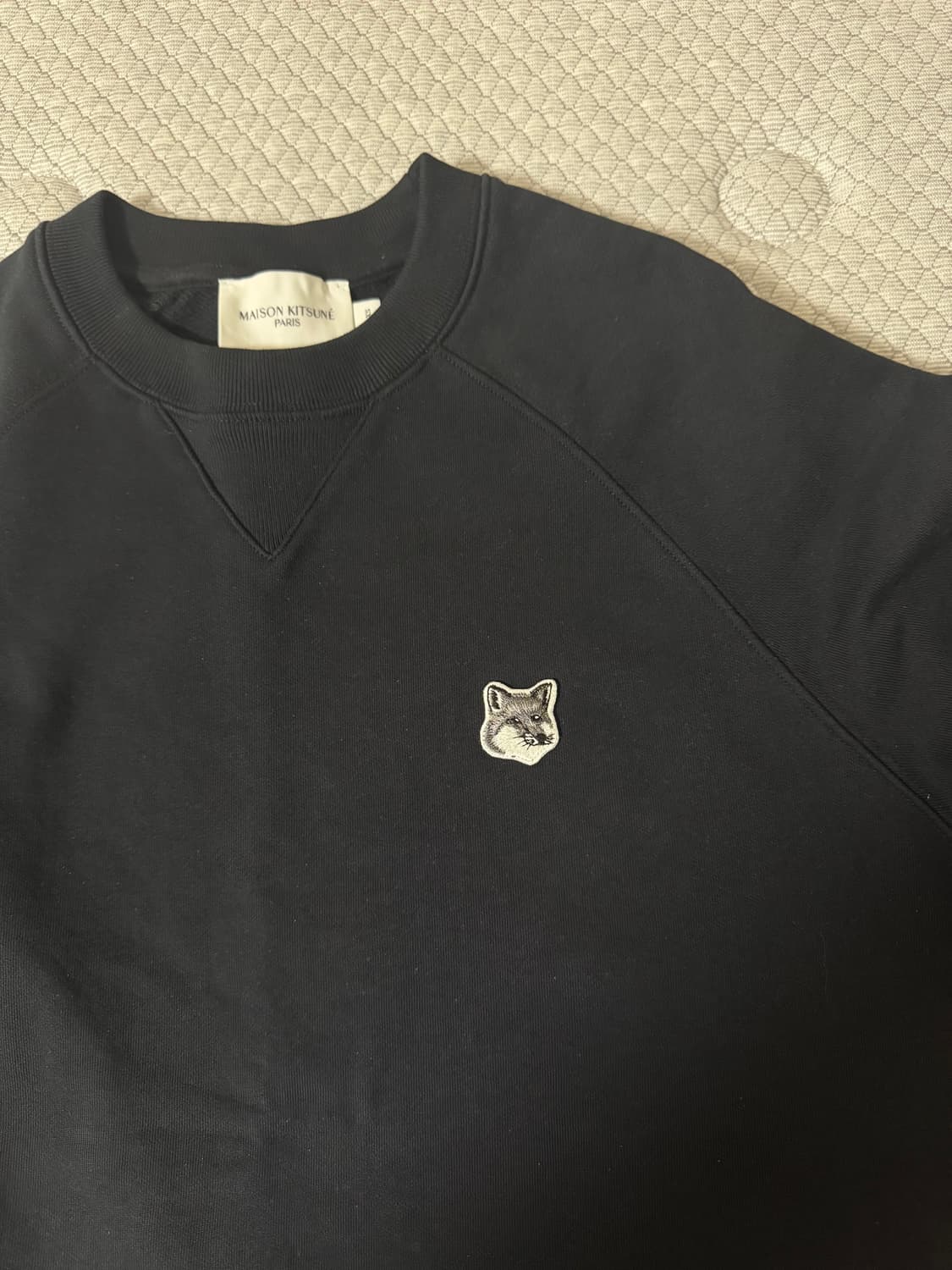 메종키츠네 그레이 폭스헤드 맨투맨 상품이미지2