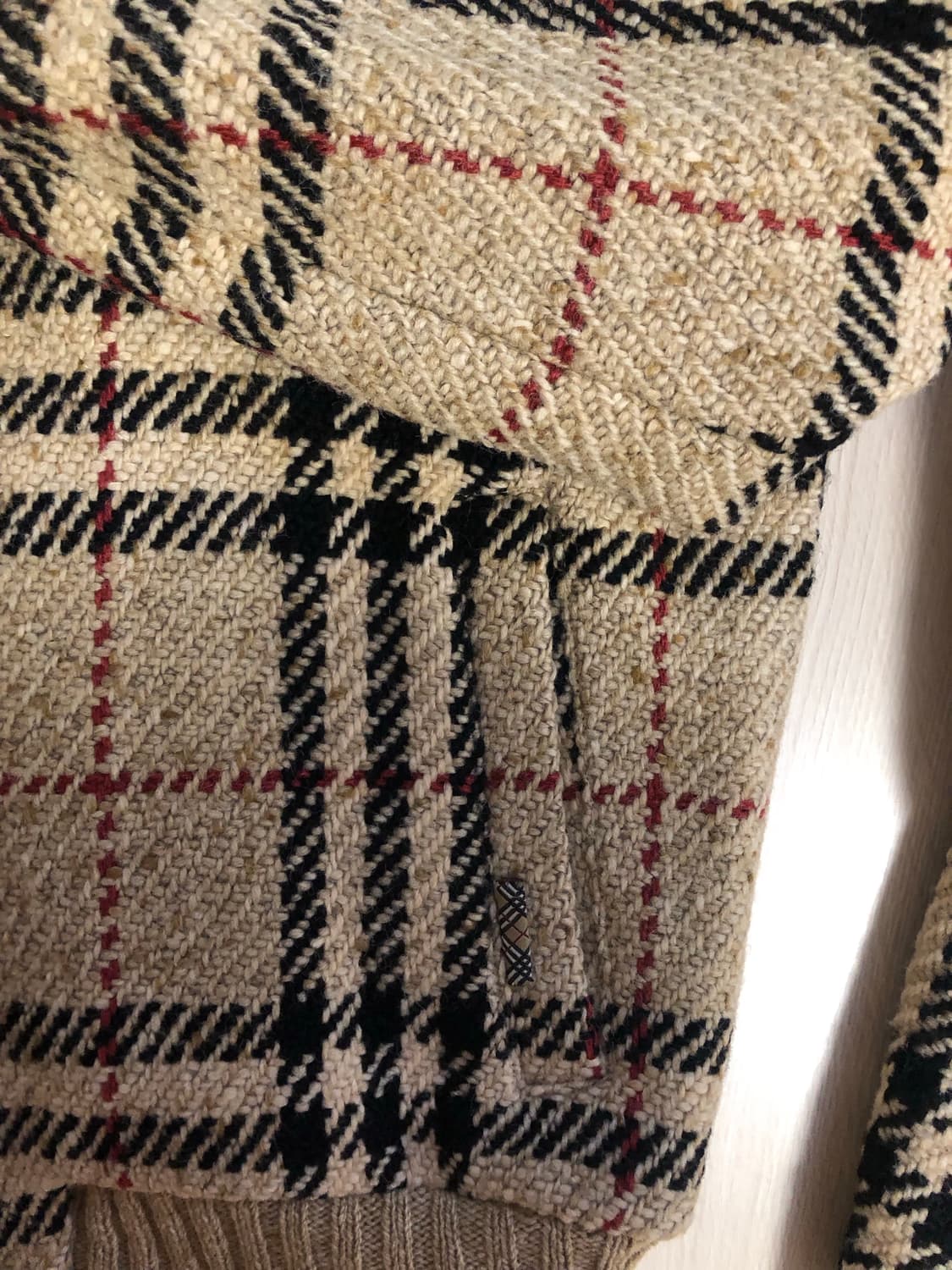 버버리 런던 모직 자켓 50 상품이미지3