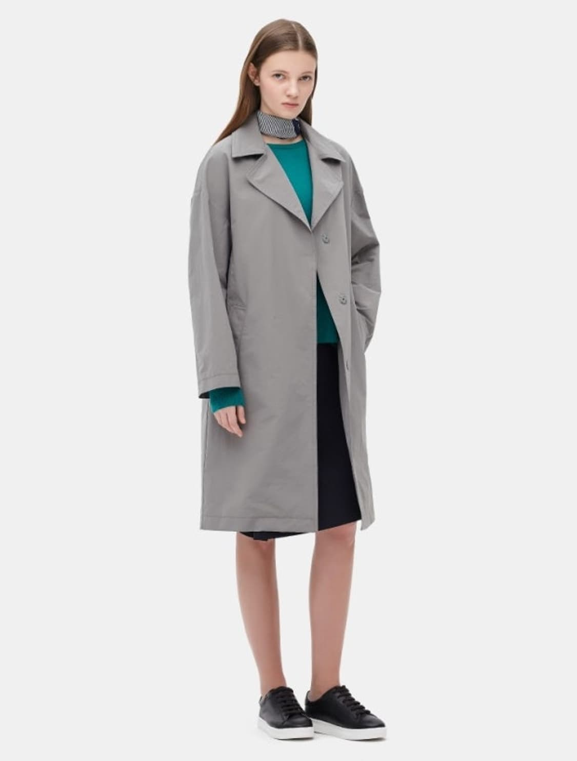 (M)여성 빈폴 루즈핏 사파리 코트 봄 상품이미지5