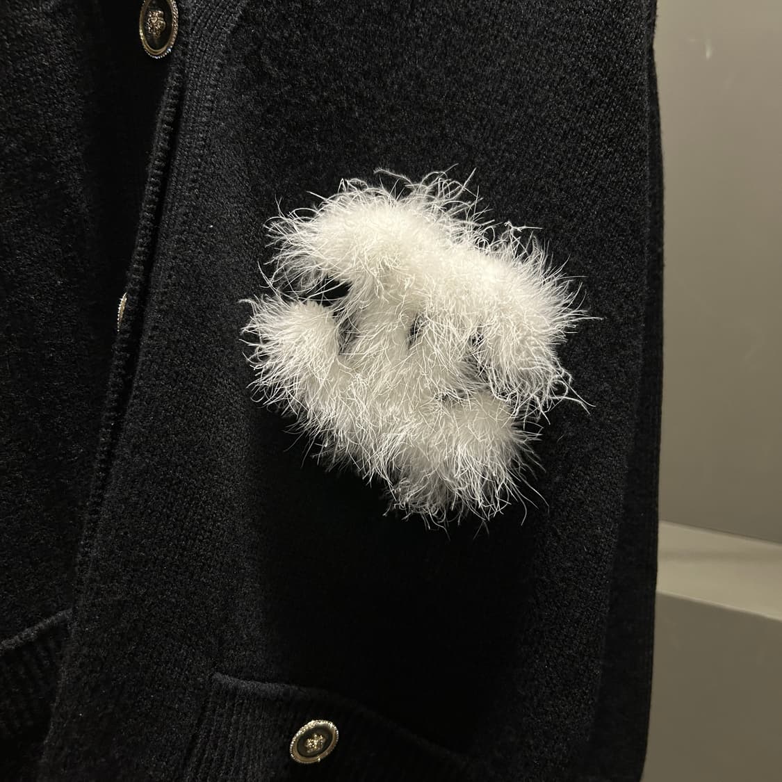 샤넬 터키헤어 캐시미어 가디건 상품이미지4