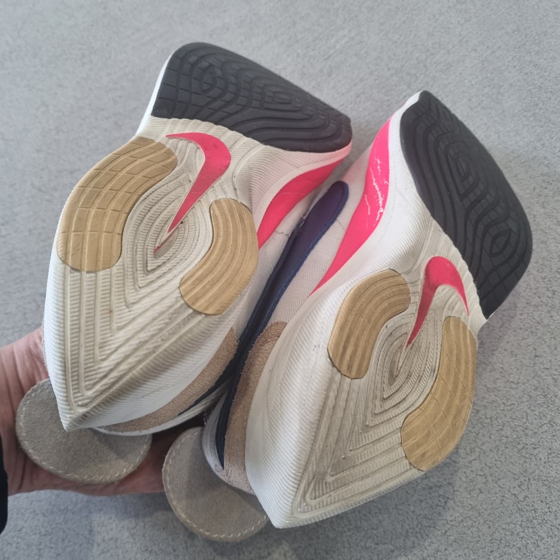 나이키 문레이서 240 세일솔라블루 흰파핑 상태깨끗 상품이미지8