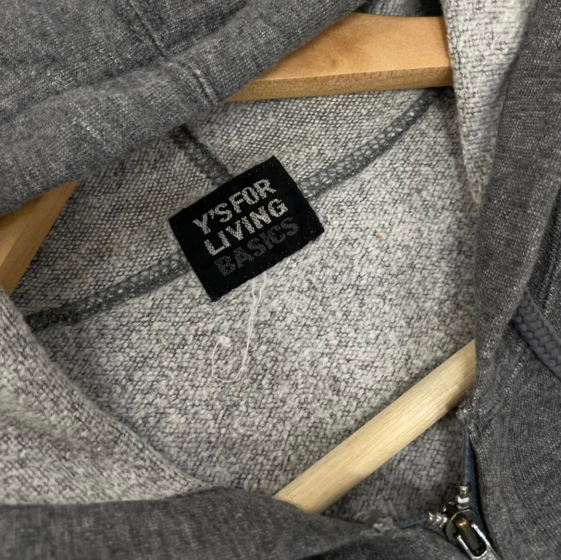 요지야마모토 후드집업 상품이미지7