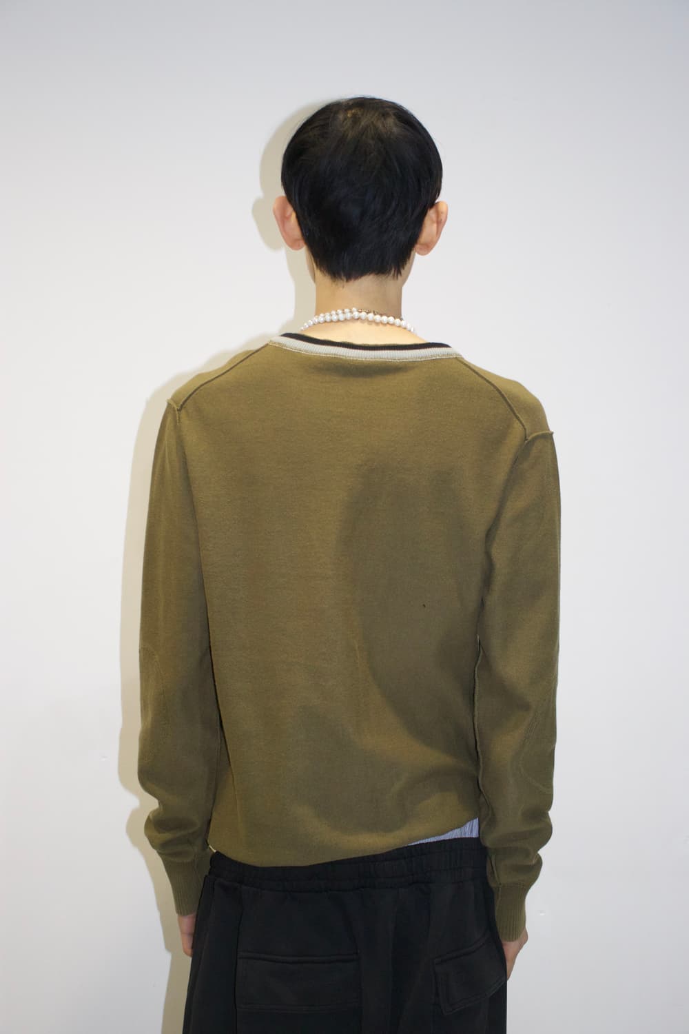 Galliano cross over knit 상품이미지2