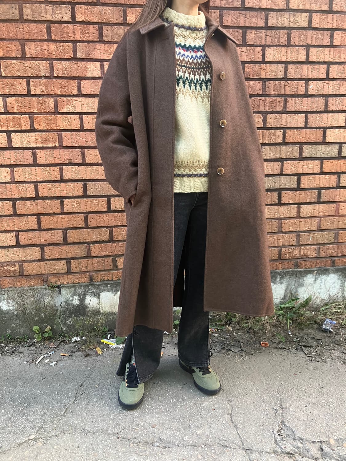 [77] 빈티지 캐시미어 맥코트 상품이미지3