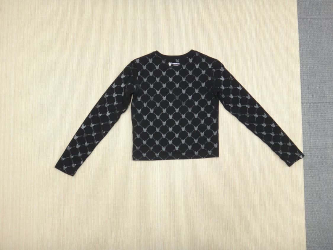 (FREE) 라이프워크 여성 글로시 모노그램 긴팔 티 상품이미지2