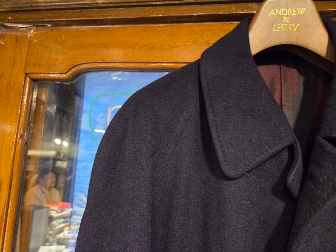 크롬비 캐시미어 코트 상품이미지5