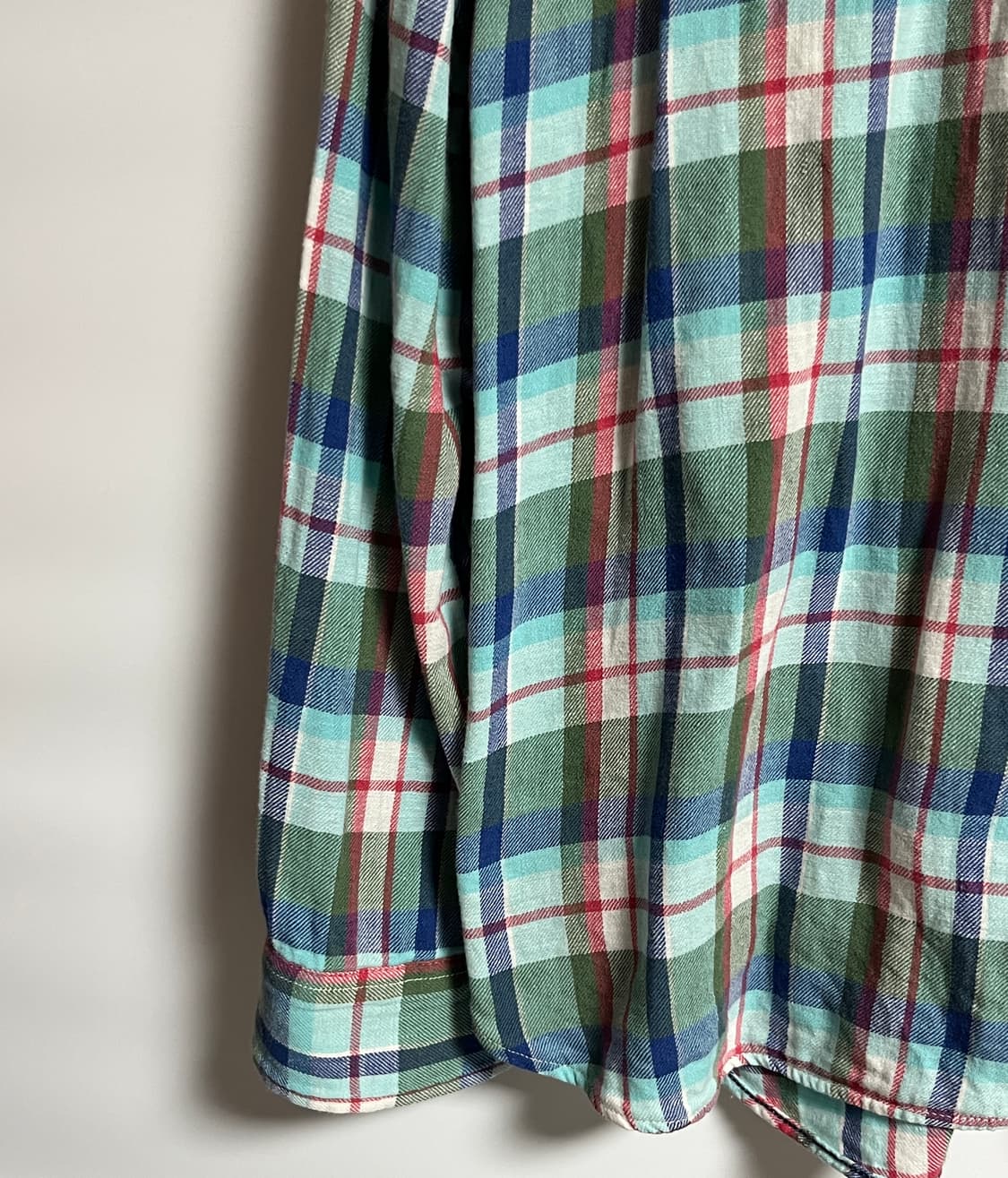 공용 갭 GAP 빈티지 체크 셔츠 남방 2XL 상품이미지3