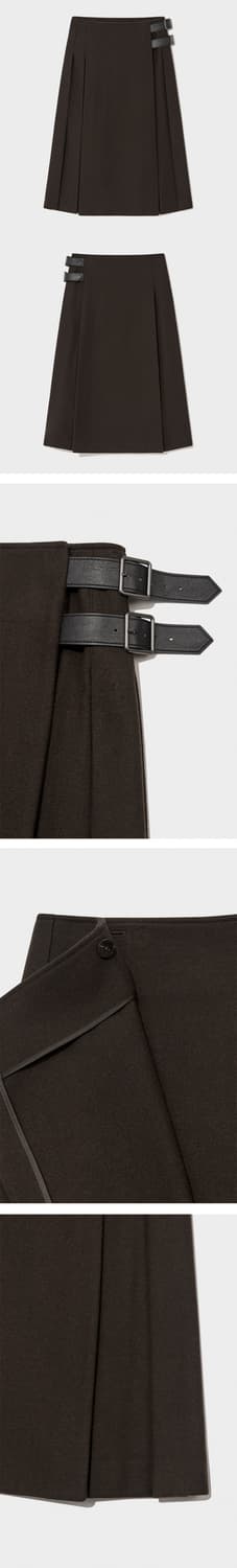 킨더살몬 플리츠 스커트 상품이미지2