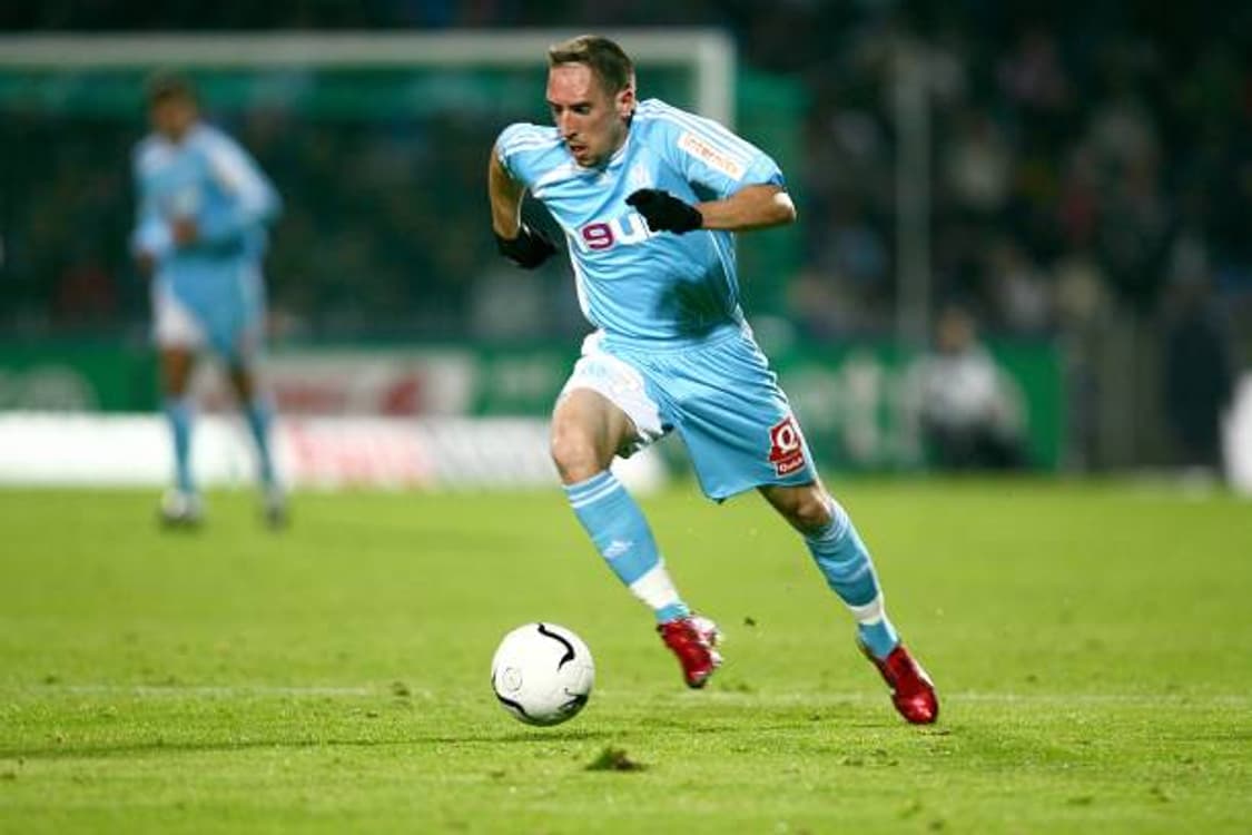 ♤필독♤ Feat 프랭크 리베리 06/07 올림피크 마르세유 어웨이 L 상품이미지10