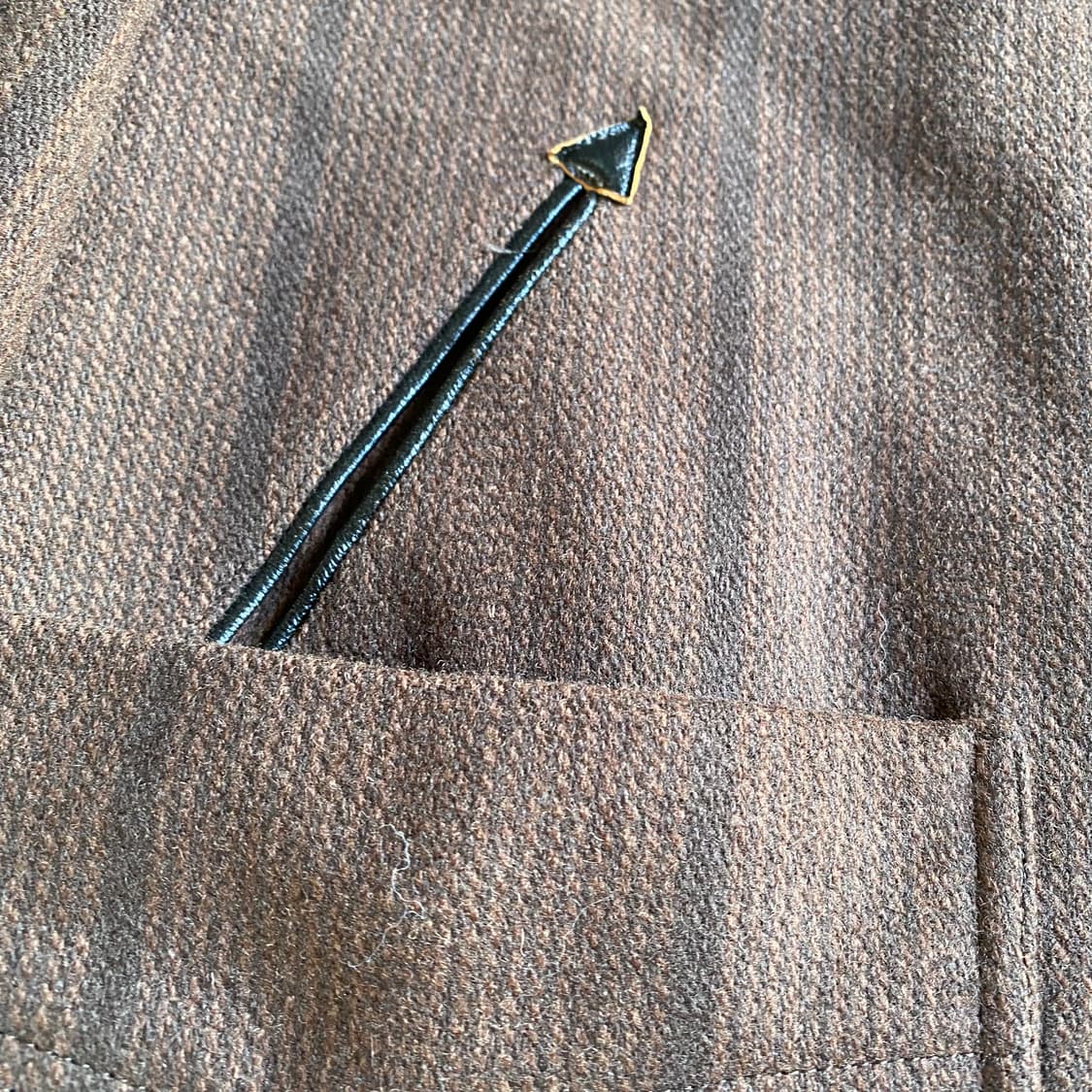 the letters Western Chesterfield Coat 상품이미지5