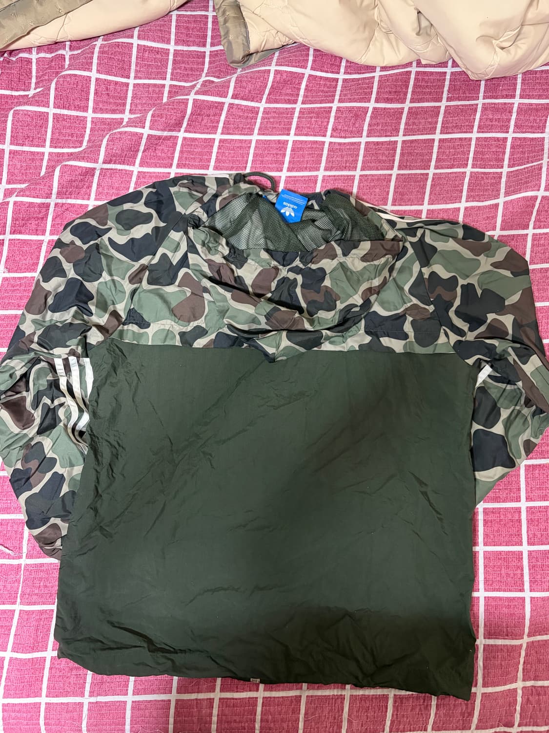 아디다스 카모 바람막이 M 상품이미지2