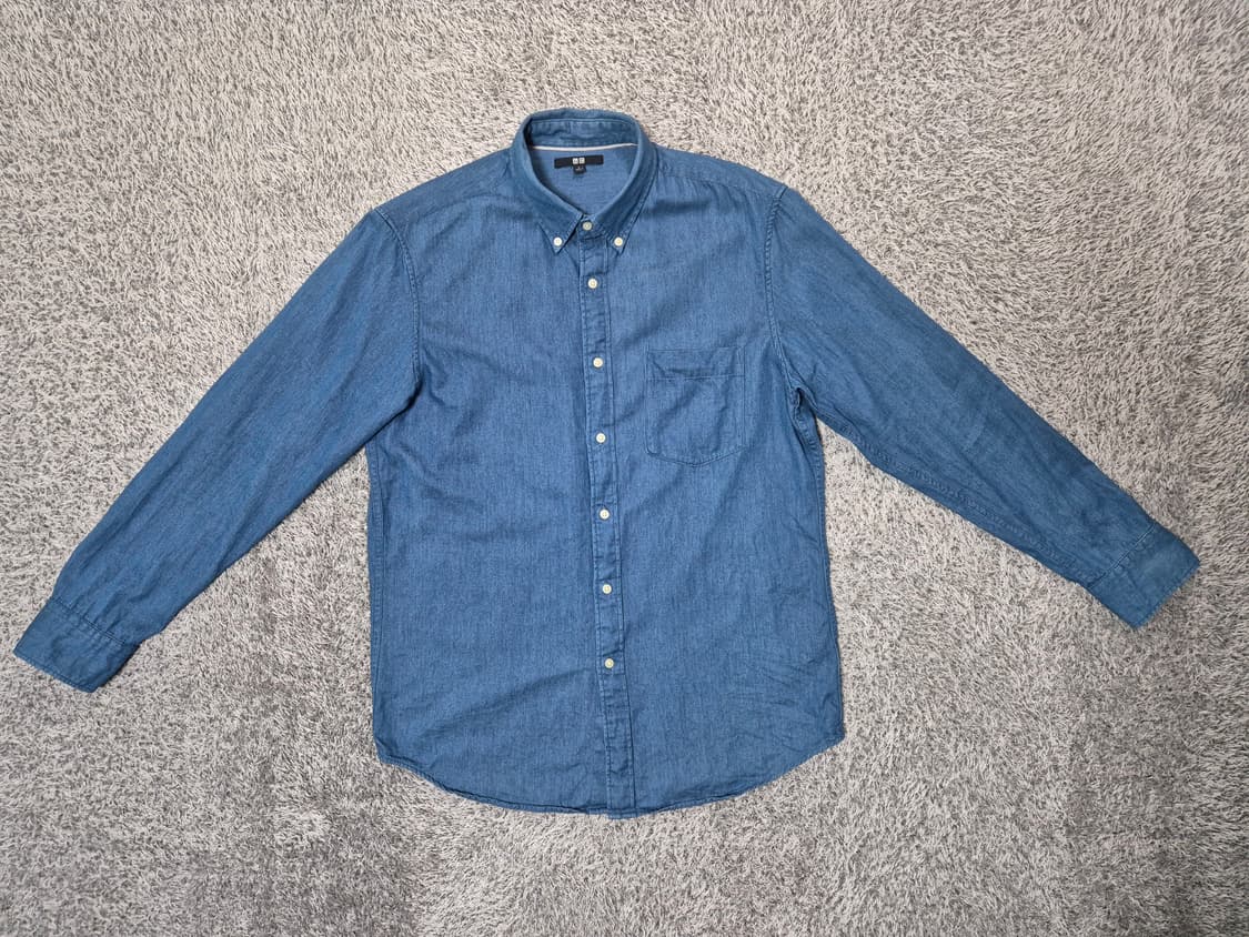 유니클로 남성 데님셔츠 L 상품이미지1
