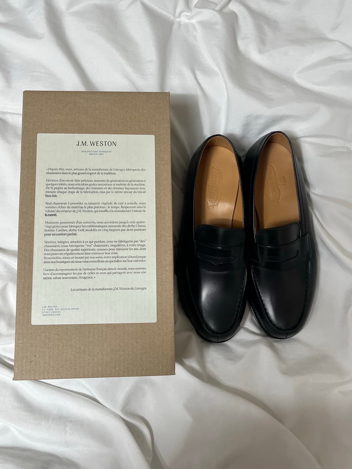 (새상품) J.M Weston 180 블랙 7H E볼 상품이미지2