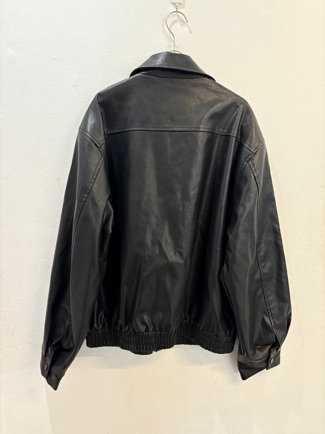 NINE TWO Leather Blouson 상품이미지5