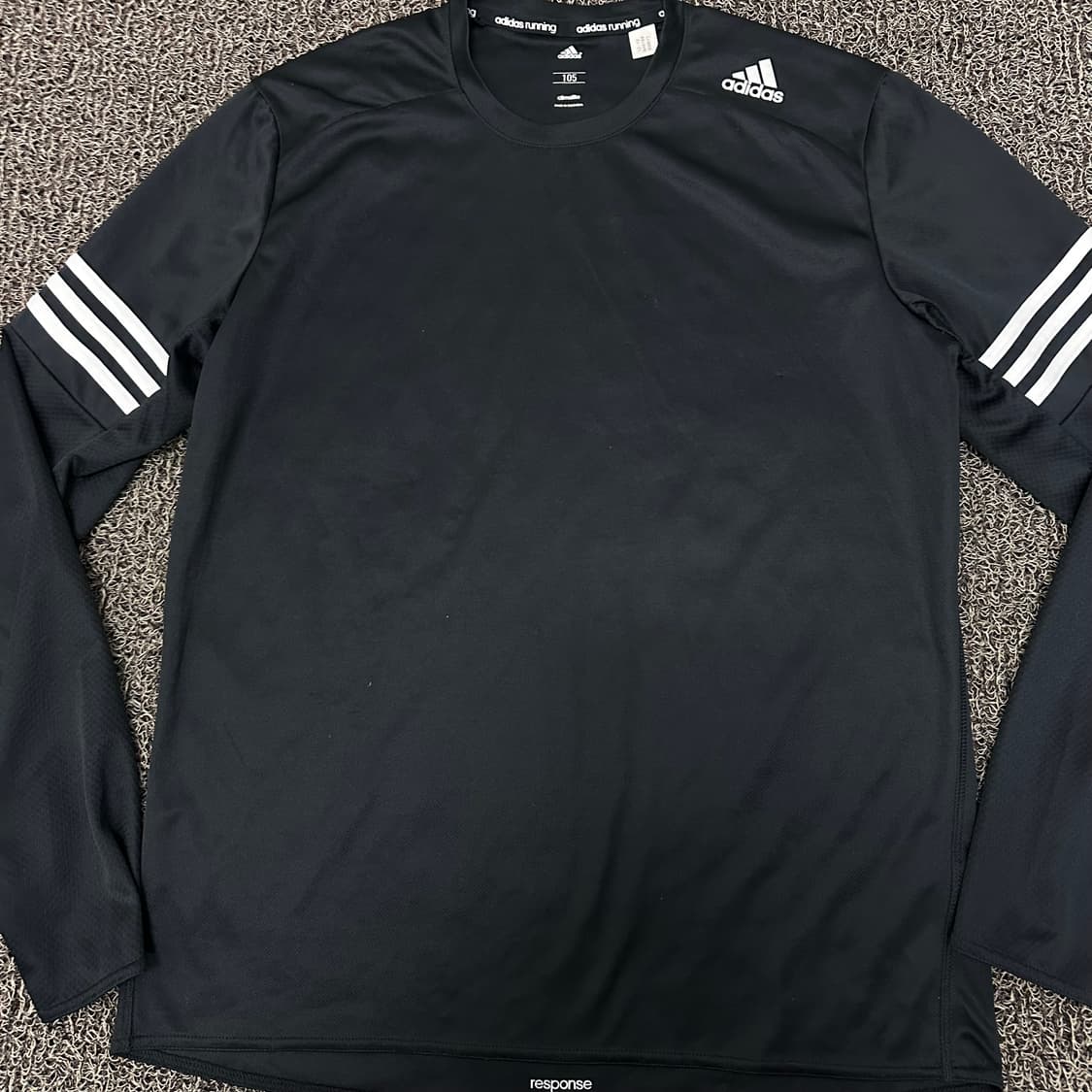 아디다스 기능성 긴팔티셔츠 운동복 블랙 105(XL) 상품이미지4