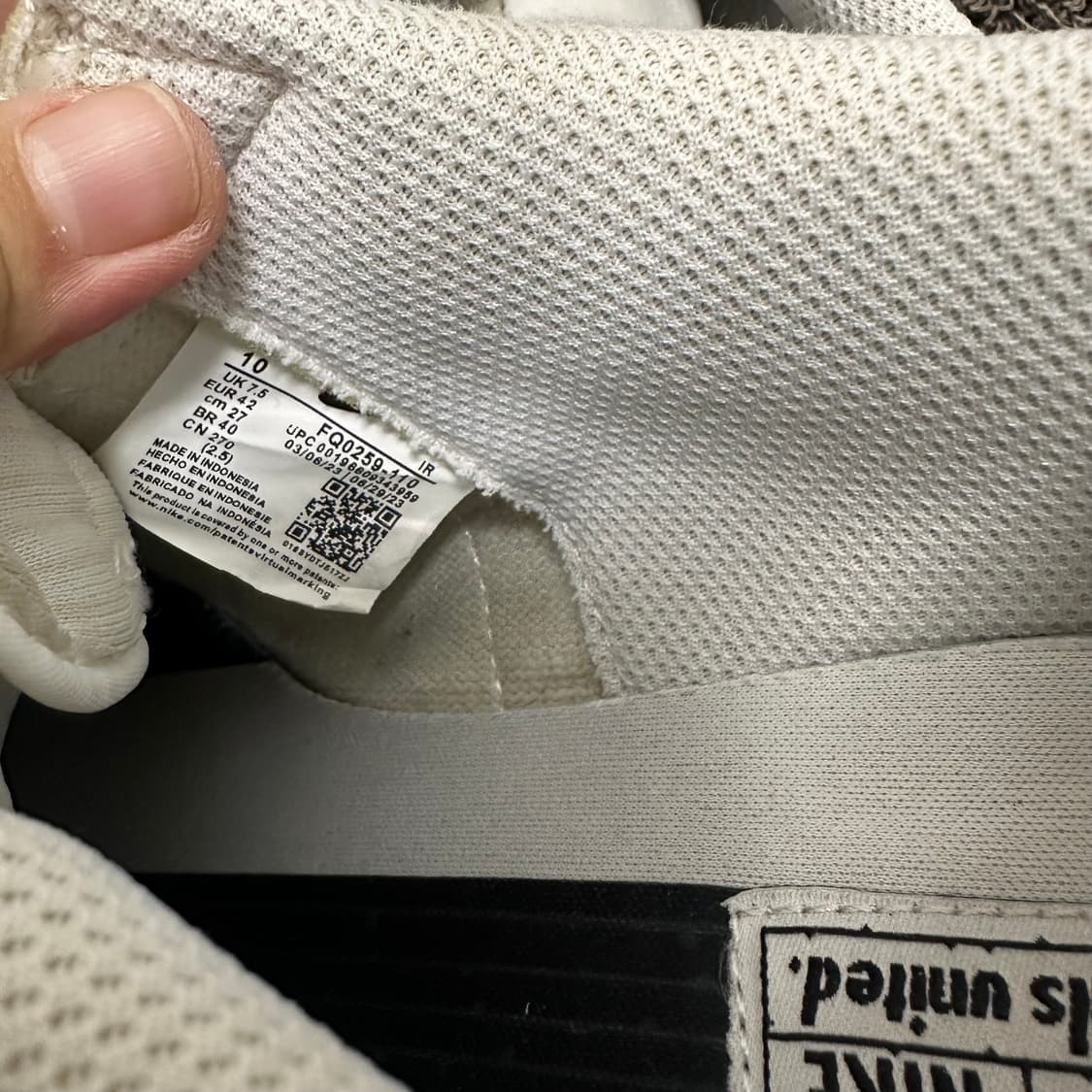NIKE 나이키 코르테즈 운동화 270 상품이미지6